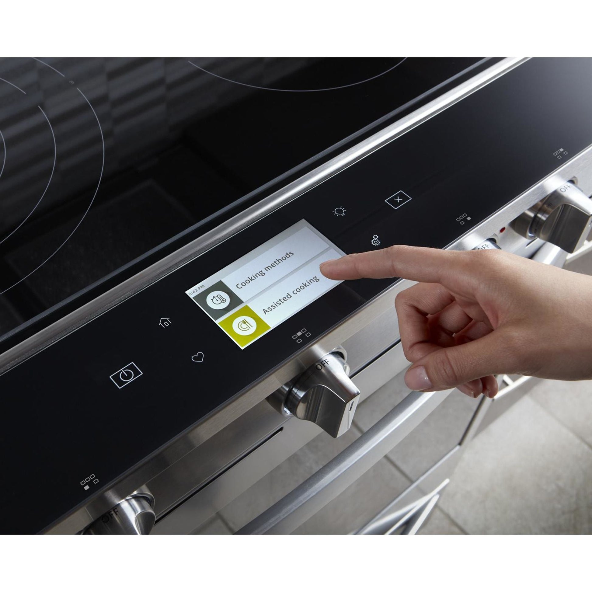 Whirlpool Front Control Range (YWEE750H0HZ) - Stainless Steel