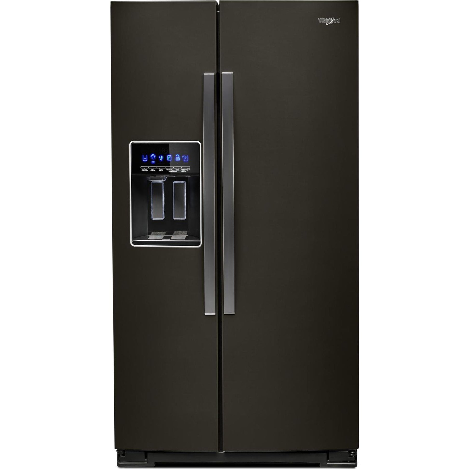 Whirlpool Side x Side Fridge (WRS588FIHV) - Black Stainless