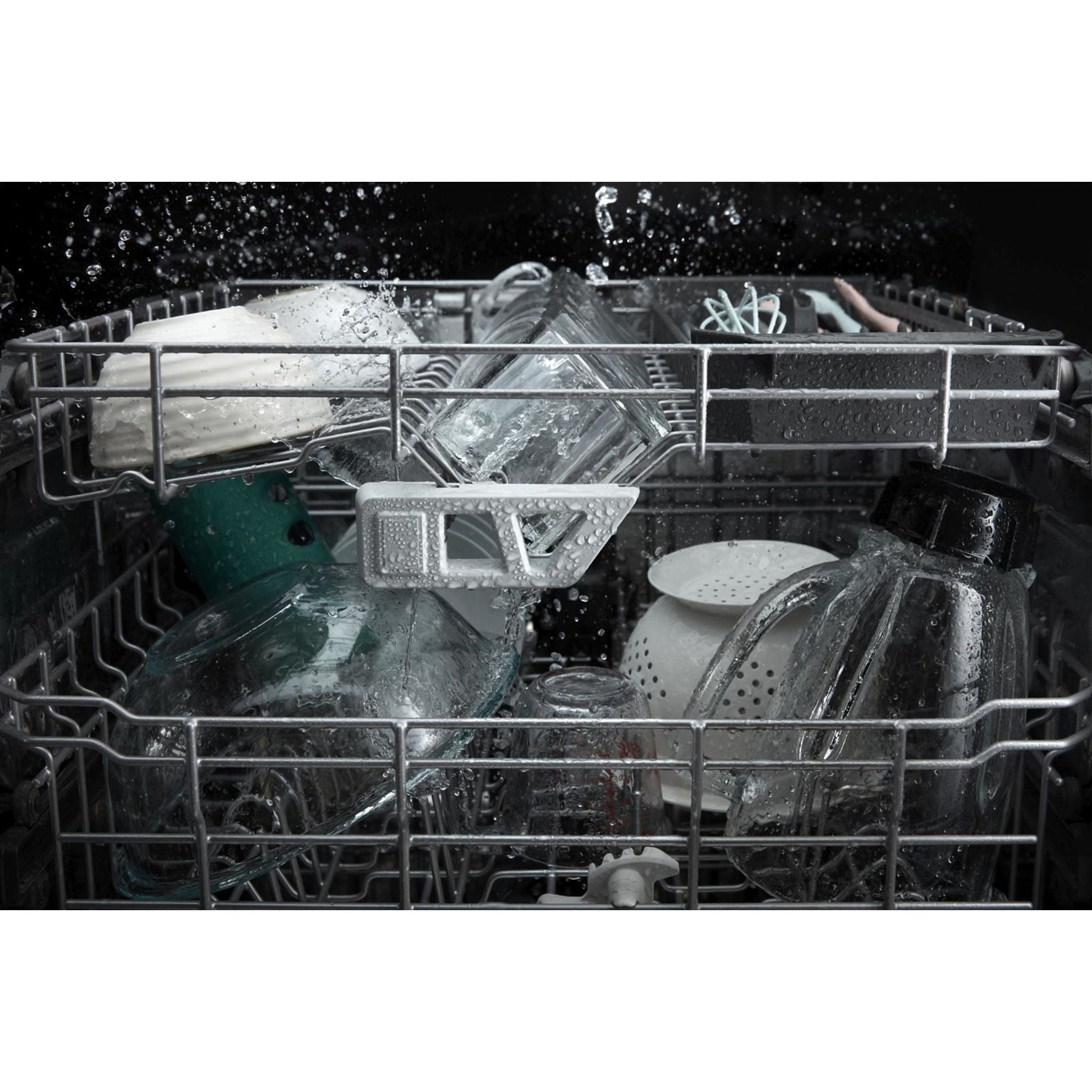 Whirlpool Dishwasher (WDT970SAKV) - BLACK STAINLESS