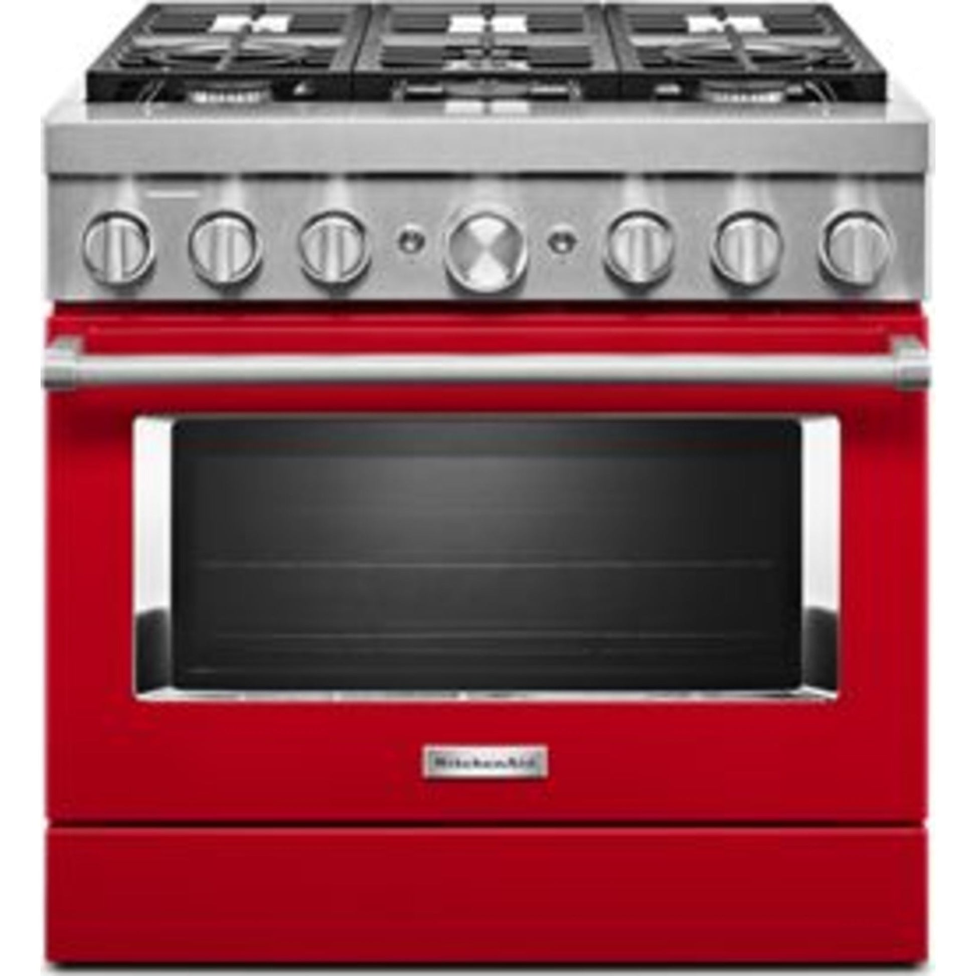 KitchenAid Dual Fuel Range (KFDC506JPA) - Passion Red