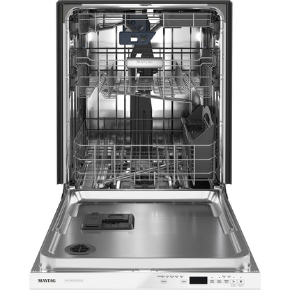 Maytag Dishwasher Stainless Steel Tub (MDB8959SKW) - White