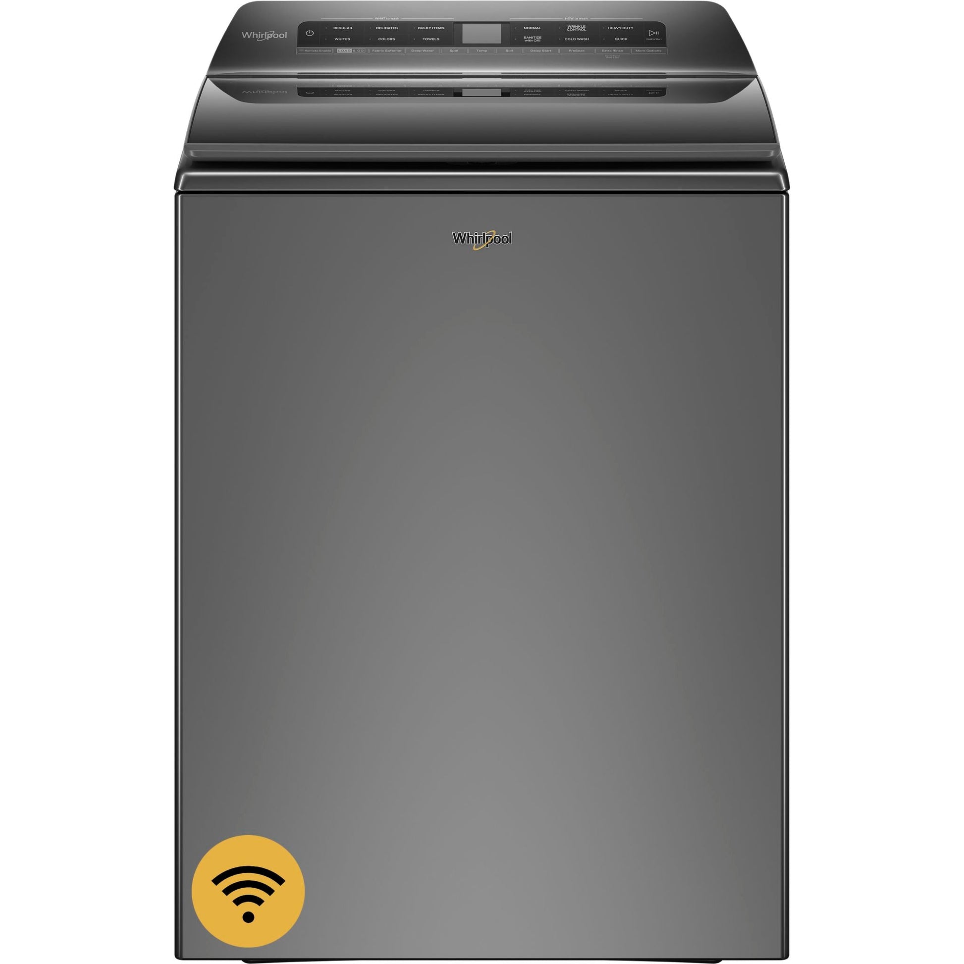 Whirlpool Top Load Washer (WTW6120HC) - Chrome Shadow