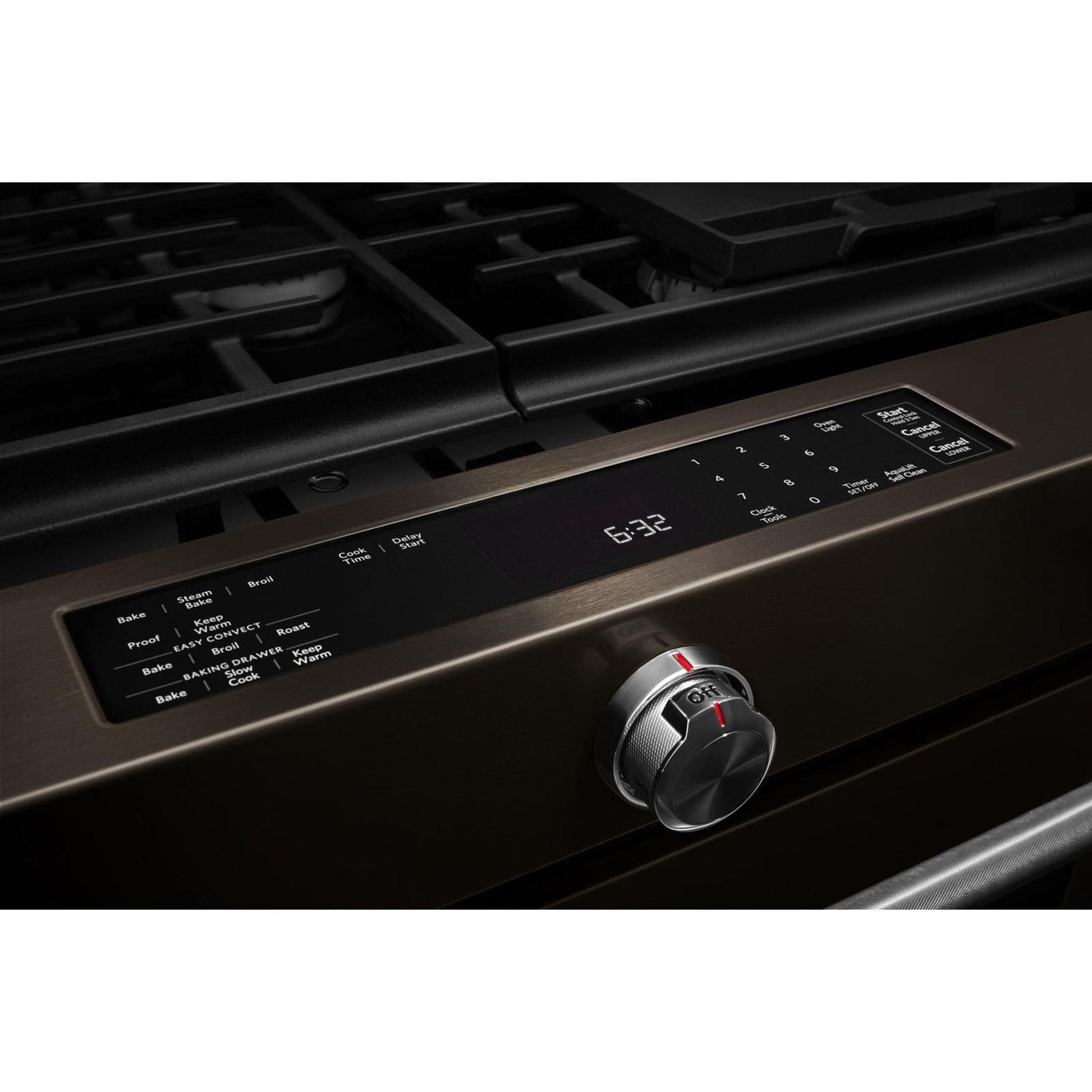 KitchenAid Gas Range (KSGG700EBS) - Black Stainless Steel