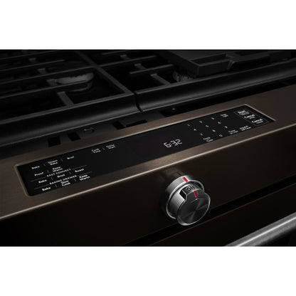 KitchenAid Gas Range (KSGG700EBS) - Black Stainless Steel