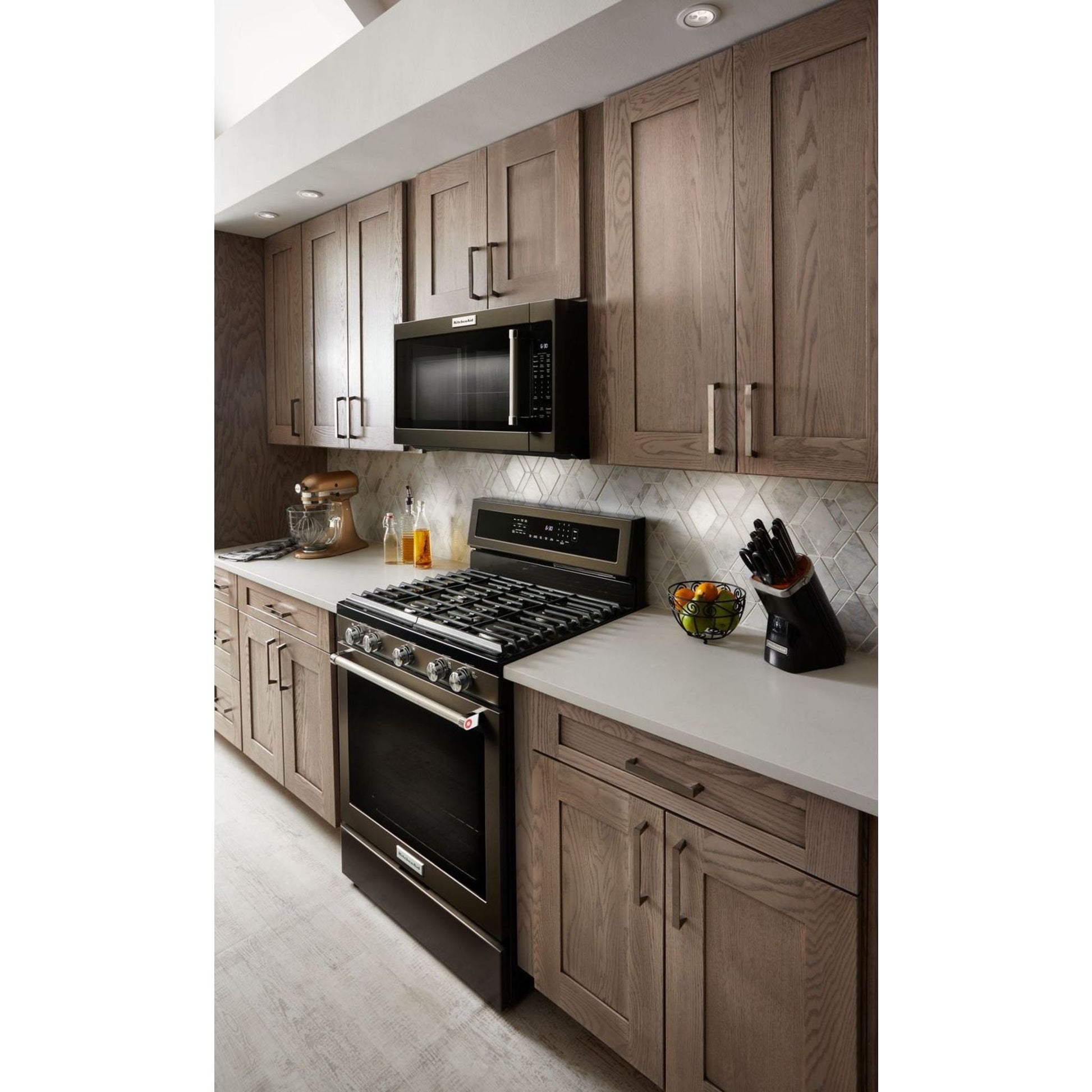KitchenAid Gas Range (KFGG500EBS) - Black Stainless Steel
