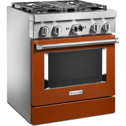 KitchenAid Dual Fuel Range (KFDC500JSC) - Scorched Orange