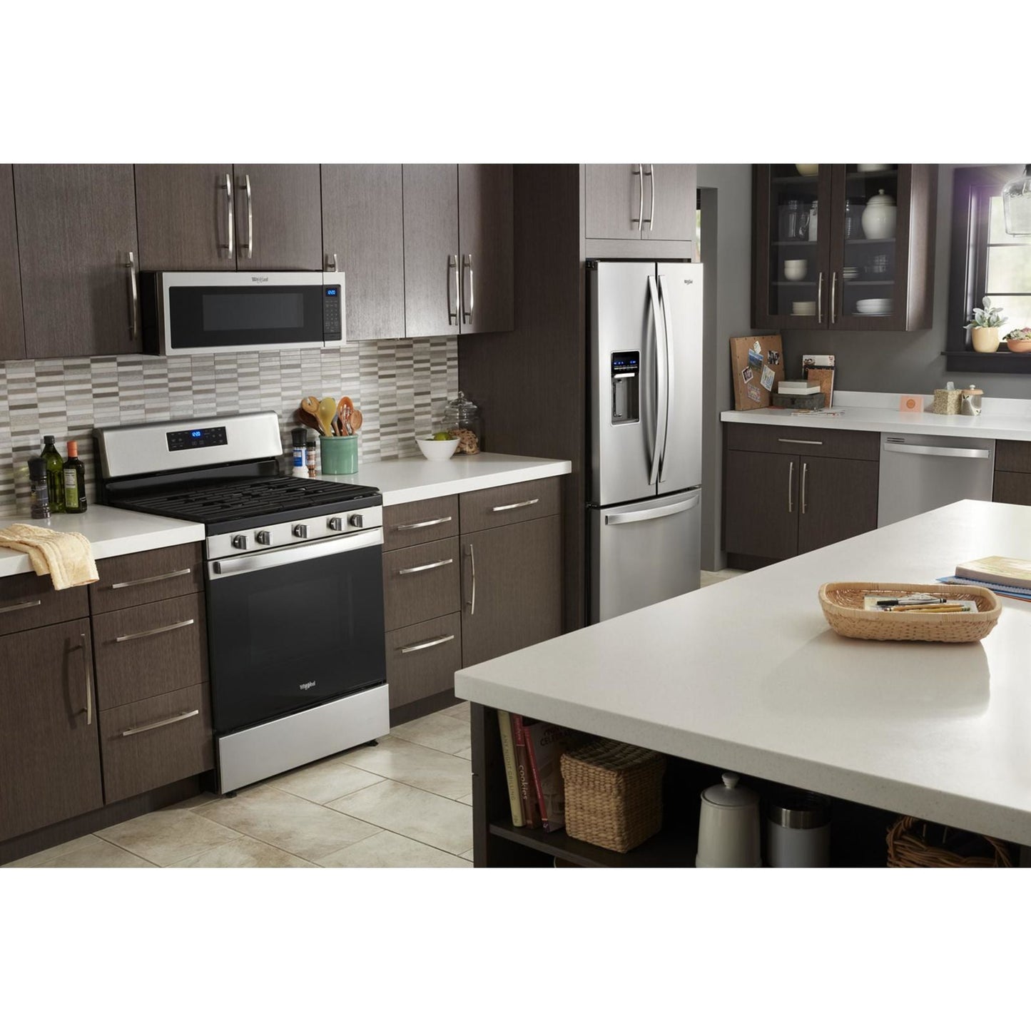 Whirlpool French Door Fridge (WRF560SEHZ) - Stainless Steel