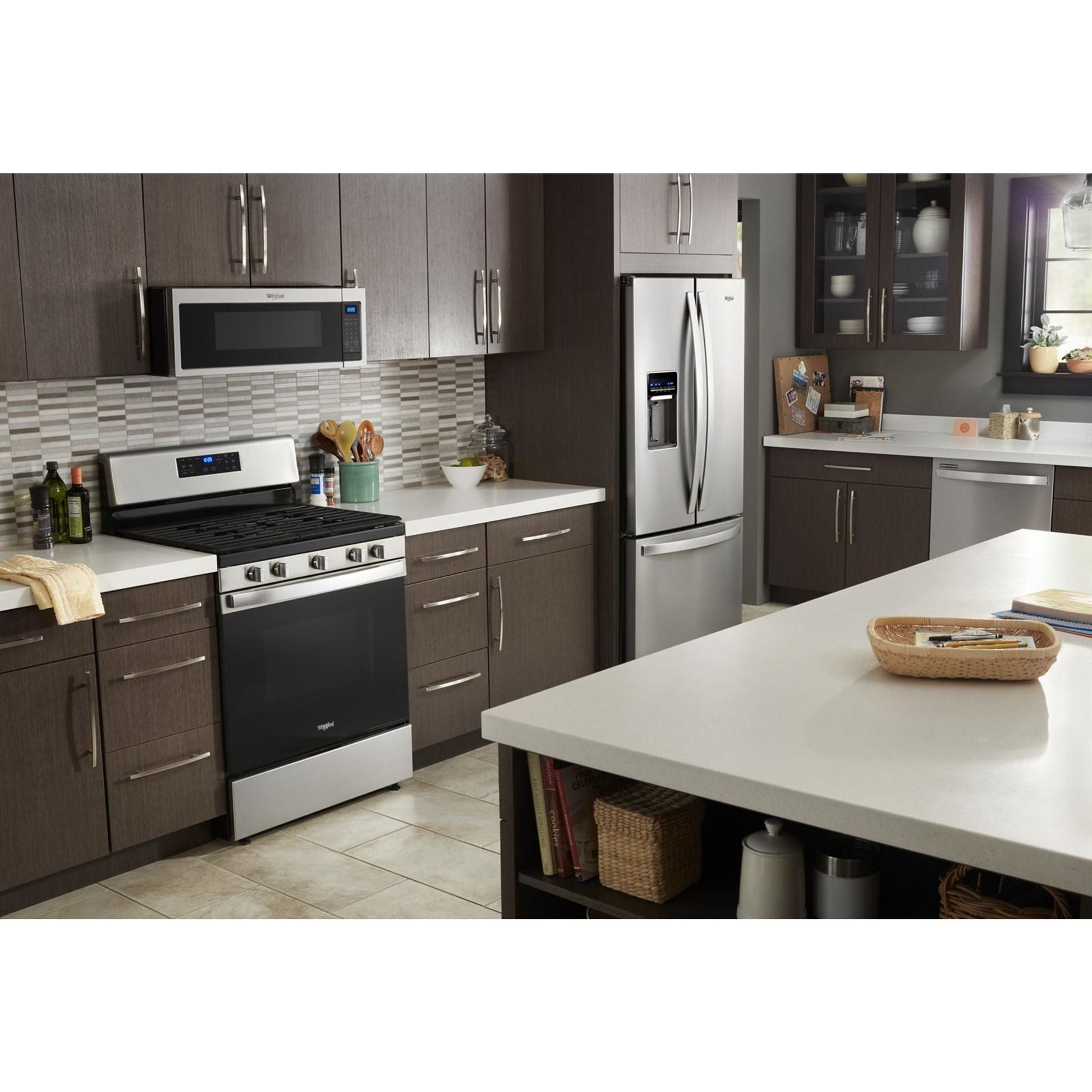Whirlpool French Door Fridge (WRF560SEHZ) - Stainless Steel