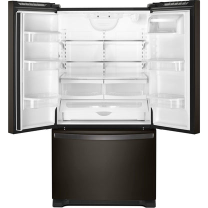 Whirlpool French Door Fridge (WRF535SWHV) - Black Stainless