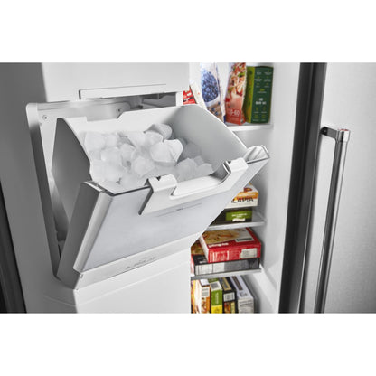 KitchenAid Counter Depth Fridge (KRSC700HBS) - Black Stainless