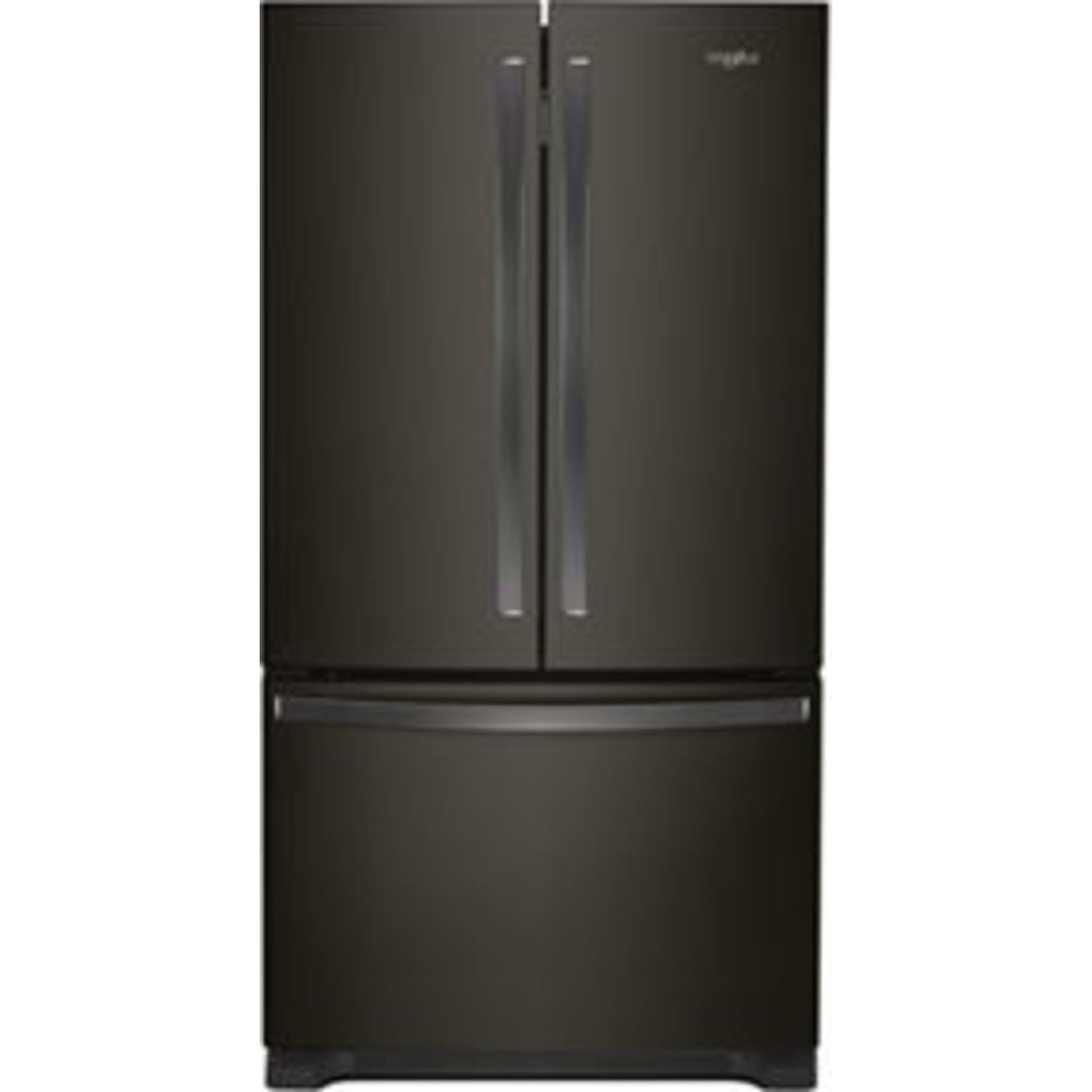 Whirlpool French Door Fridge (WRF535SWHV) - Black Stainless