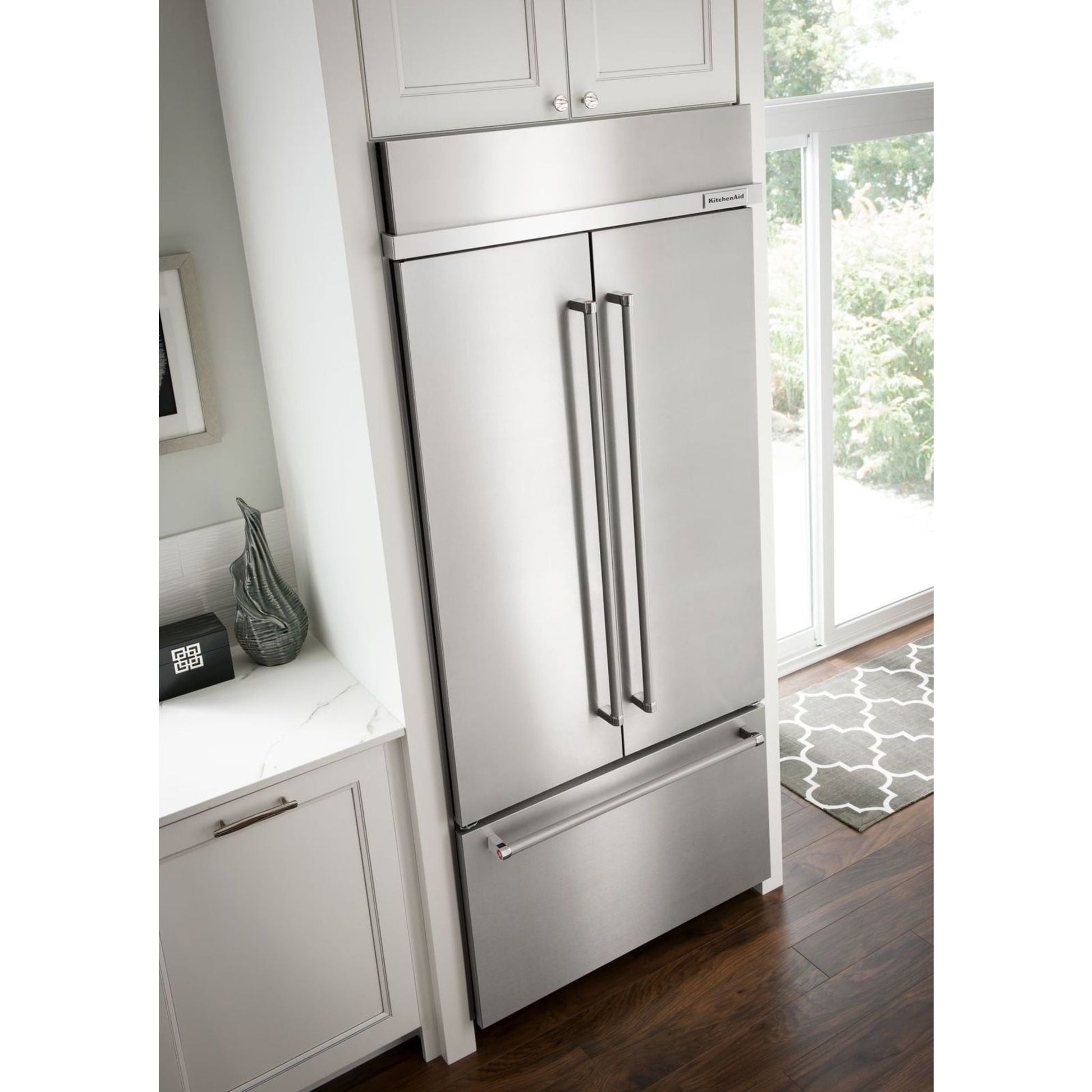 KitchenAid French Door Fridge (KBFN502ESS) - Stainless Steel