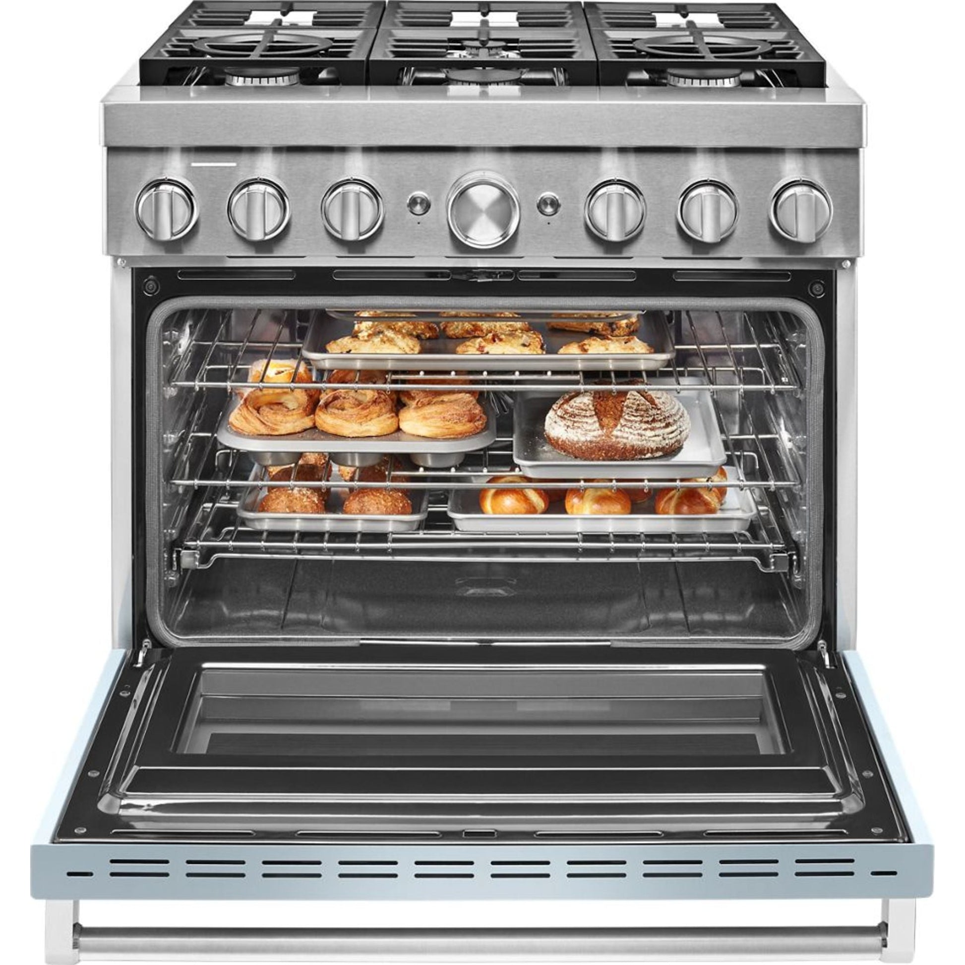 KitchenAid Dual Fuel Range (KFDC506JAV) - Avocado Cream