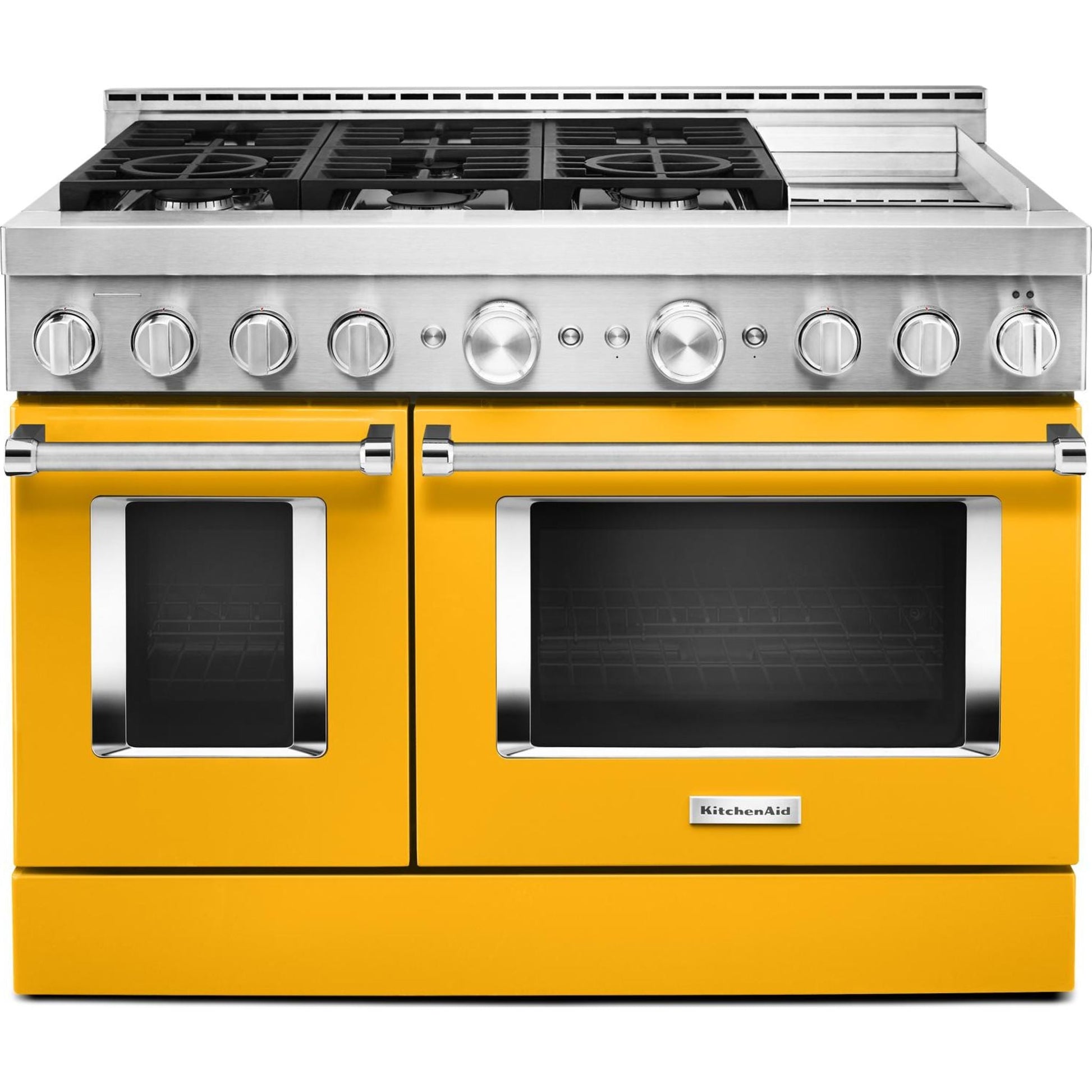 KitchenAid Gas Range (KFGC558JYP) - Yellow Pepper