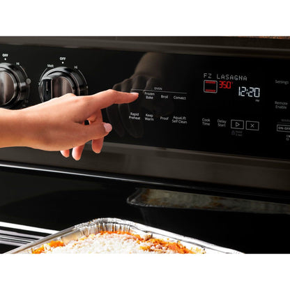 Whirlpool True Convection Range (YWFE975H0HV) - Black Stainless