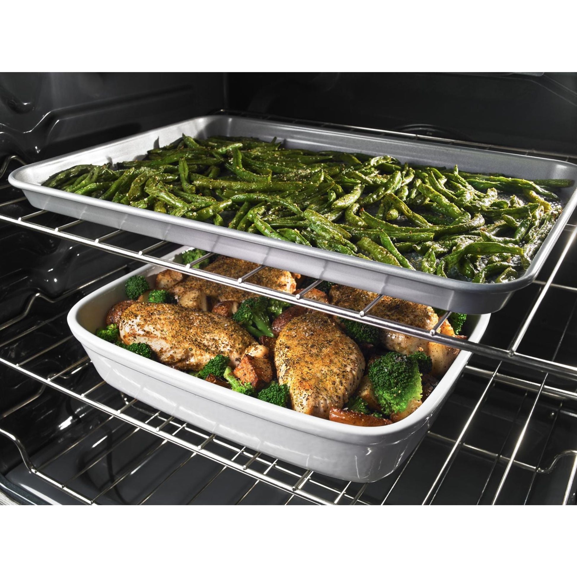 Whirlpool Front Control Range (YWEE750H0HZ) - Stainless Steel