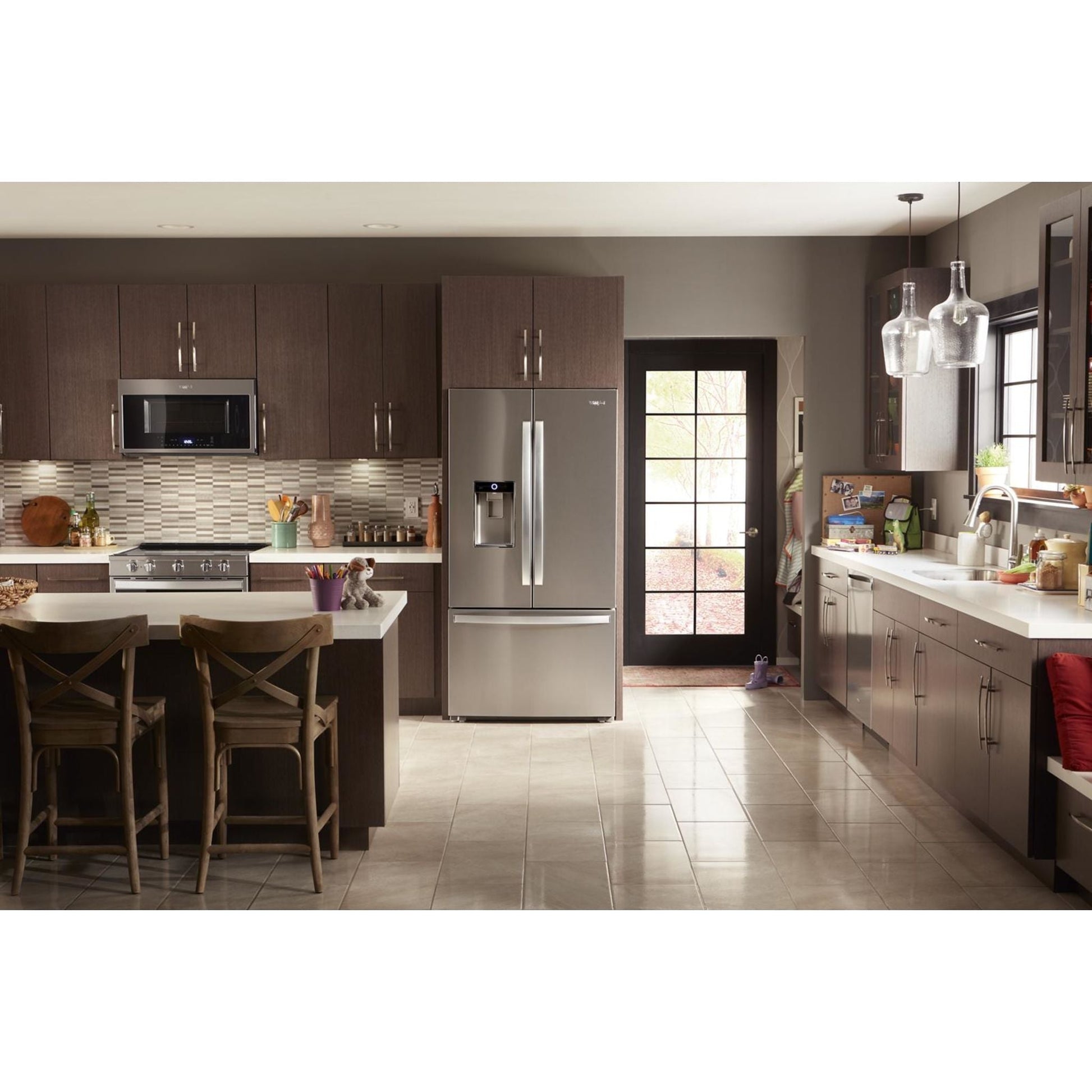 Whirlpool Front Control Range (YWEE750H0HZ) - Stainless Steel