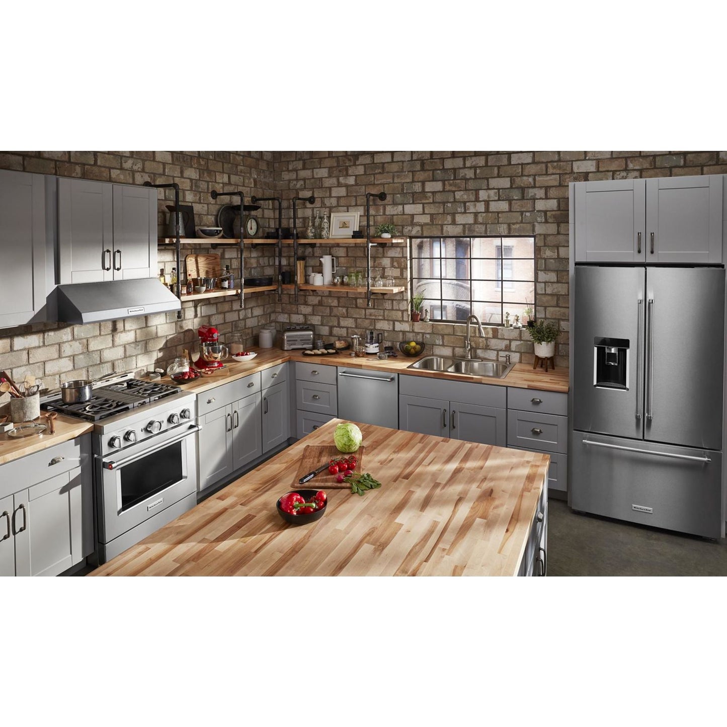 KitchenAid Gas Range (KFGC500JSS) - Stainless Steel