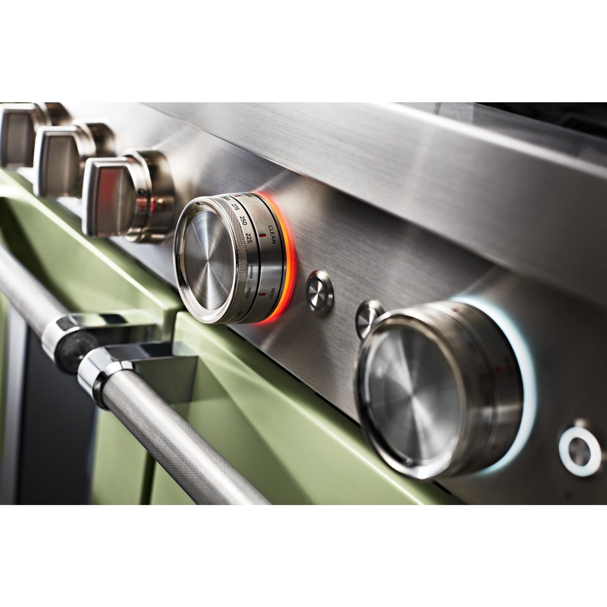KitchenAid Gas Range (KFGC558JAV) - Avocado Cream