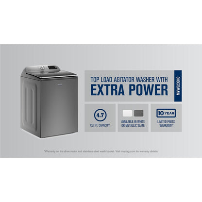Maytag Top Load Washer (MVW6230HC) - Metallic Slate