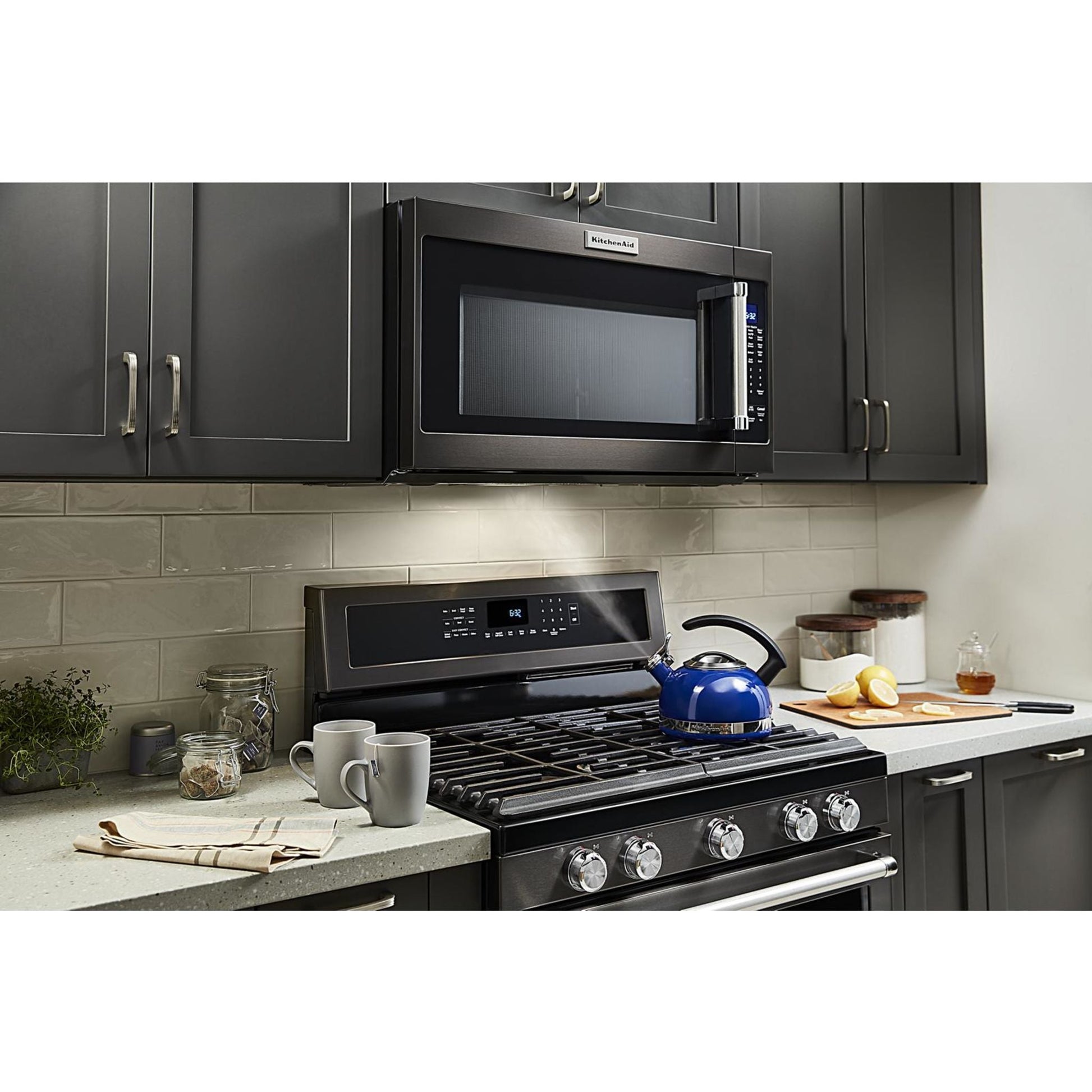 KitchenAid Gas Range (KFGG500EBS) - Black Stainless Steel