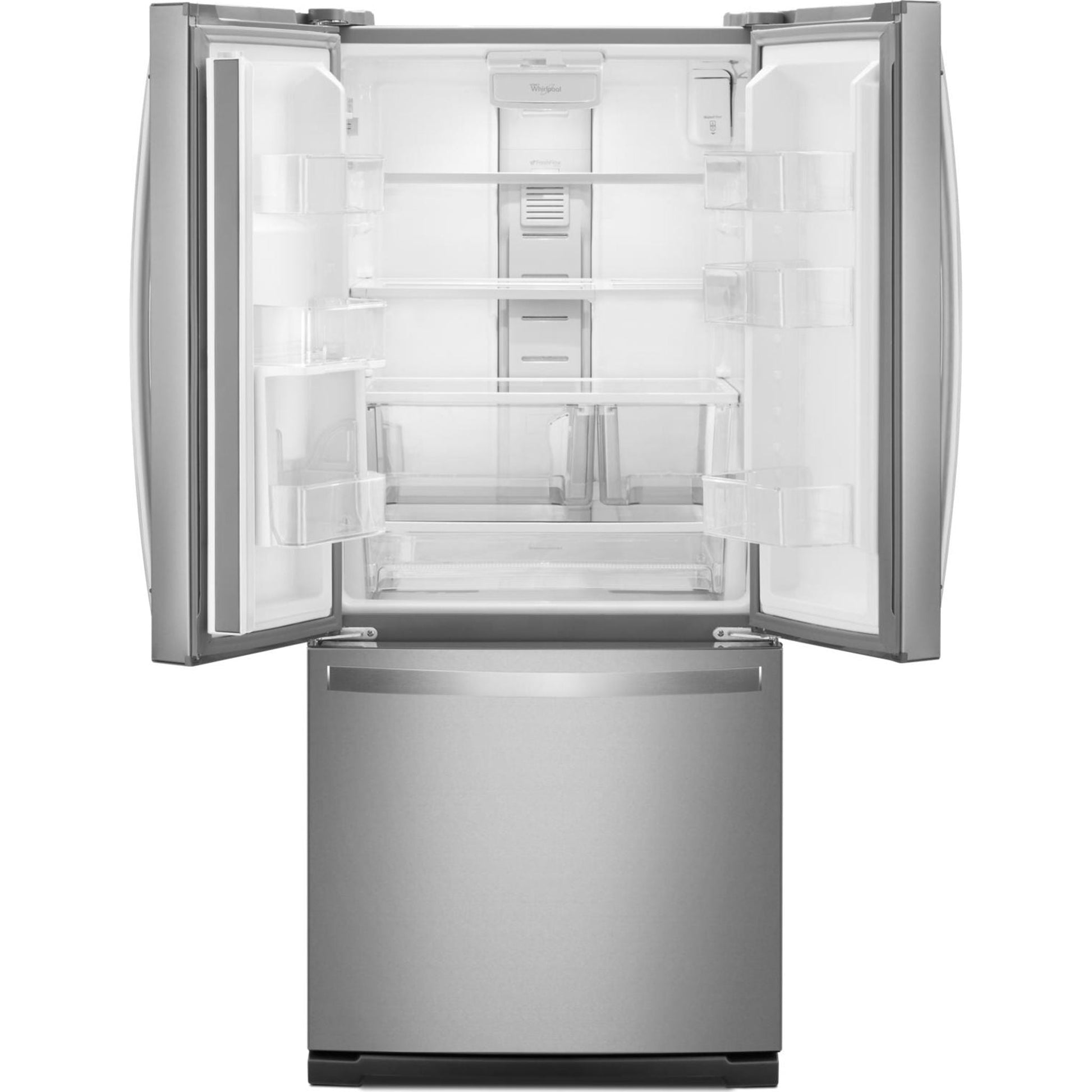 Whirlpool French Door Fridge (WRF560SEHZ) - Stainless Steel