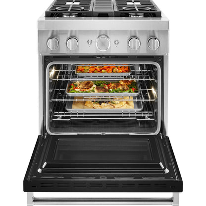 KitchenAid Dual Fuel Range (KFDC500JBK) - Imperial Black
