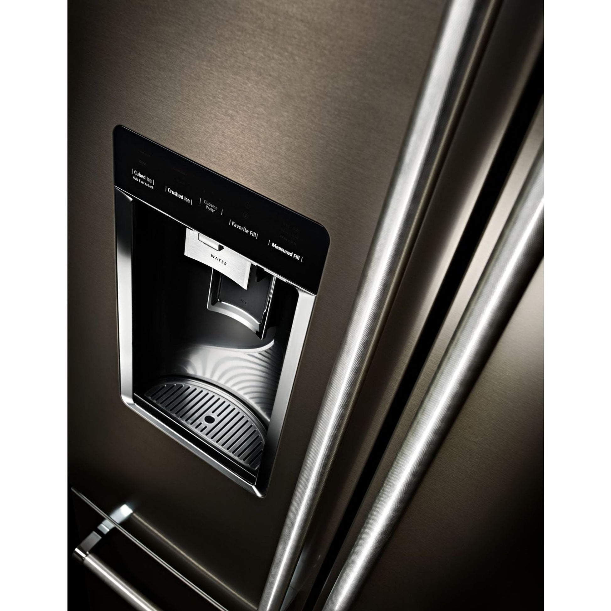 KitchenAid French Door Fridge (KRFC704FBS) - Black Stainless