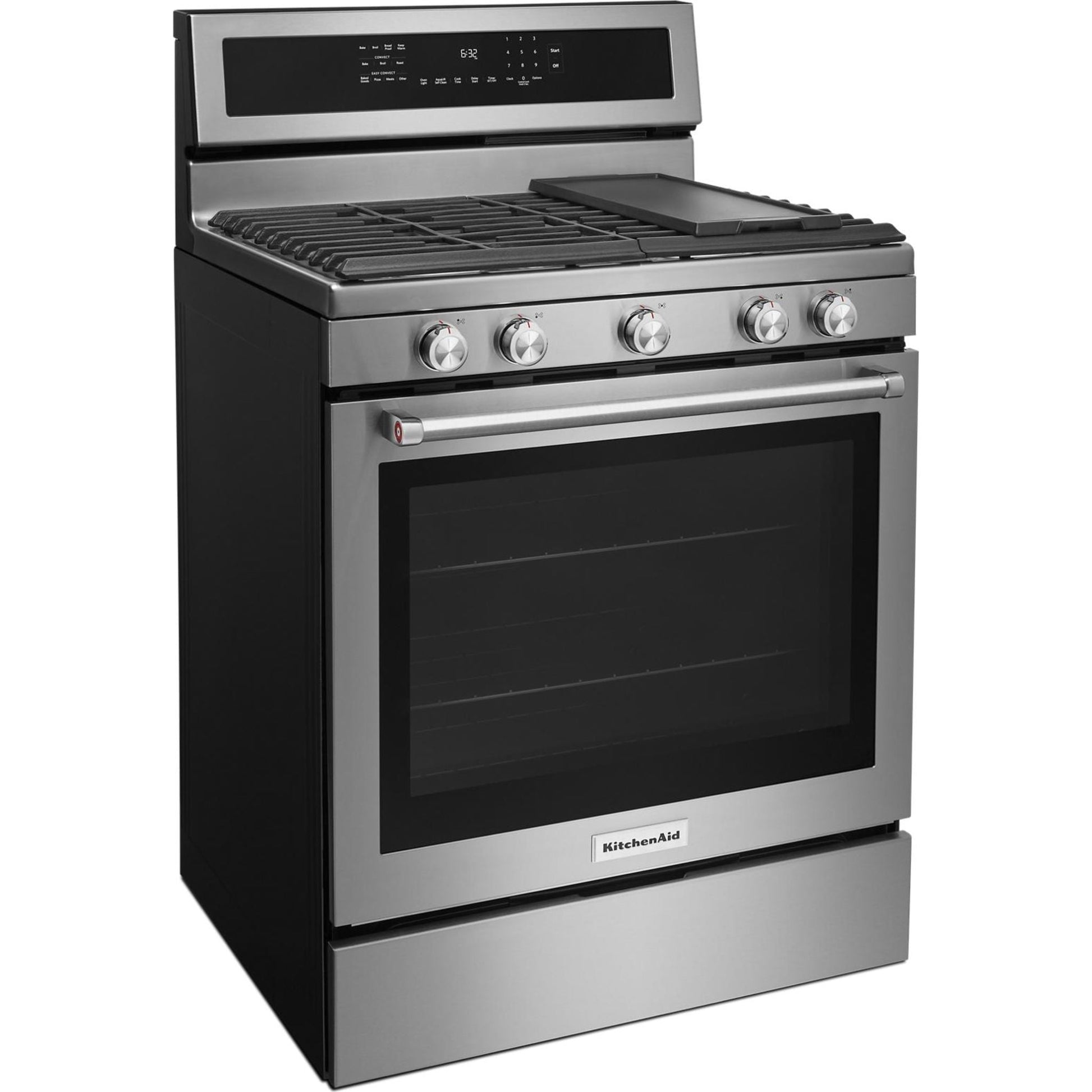 KitchenAid Gas Range (KFGG500ESS) - Stainless Steel