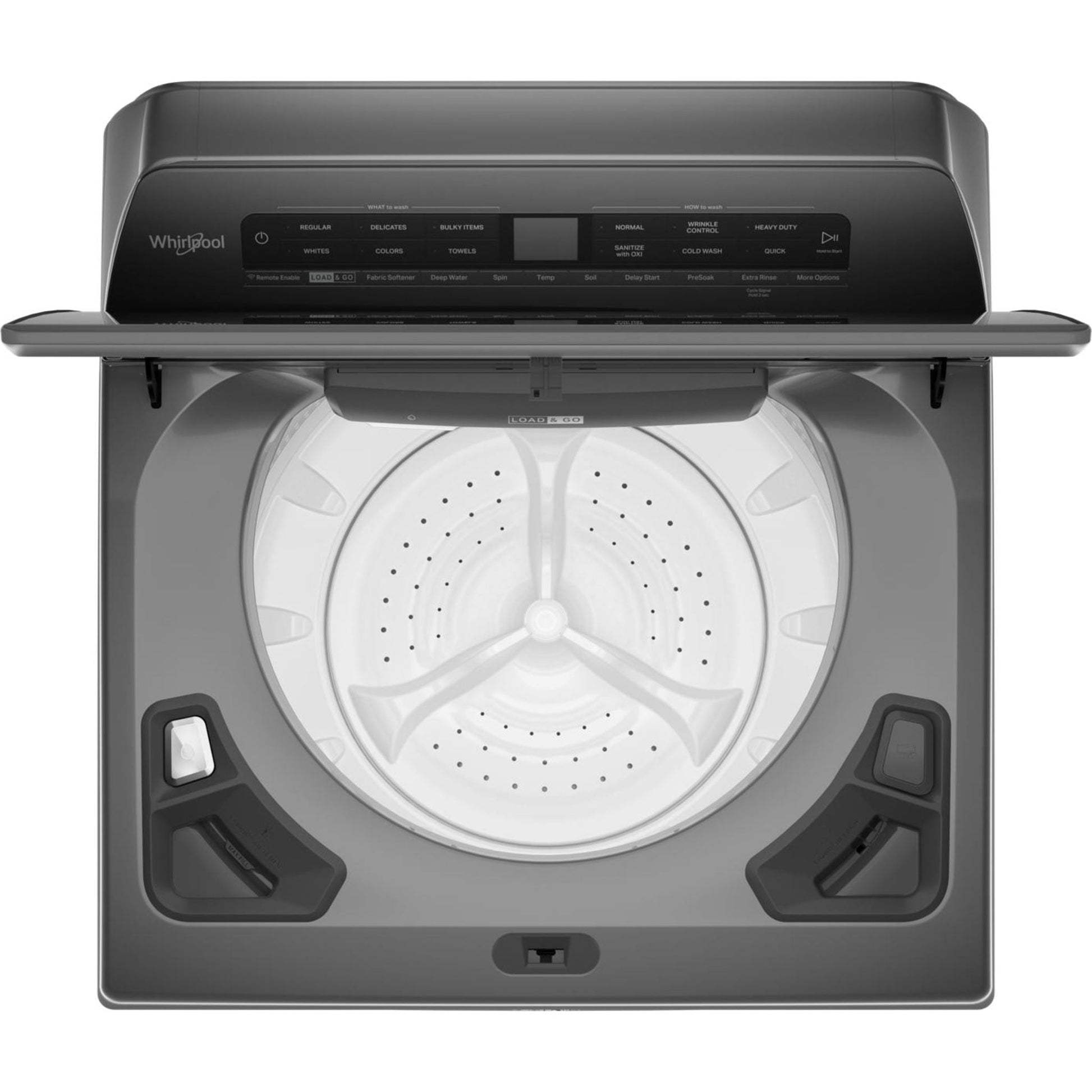 Whirlpool Top Load Washer (WTW6120HC) - Chrome Shadow