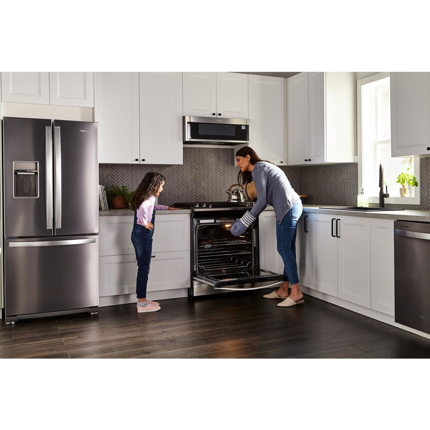 Whirlpool French Door Fridge (WRF560SEHZ) - Stainless Steel
