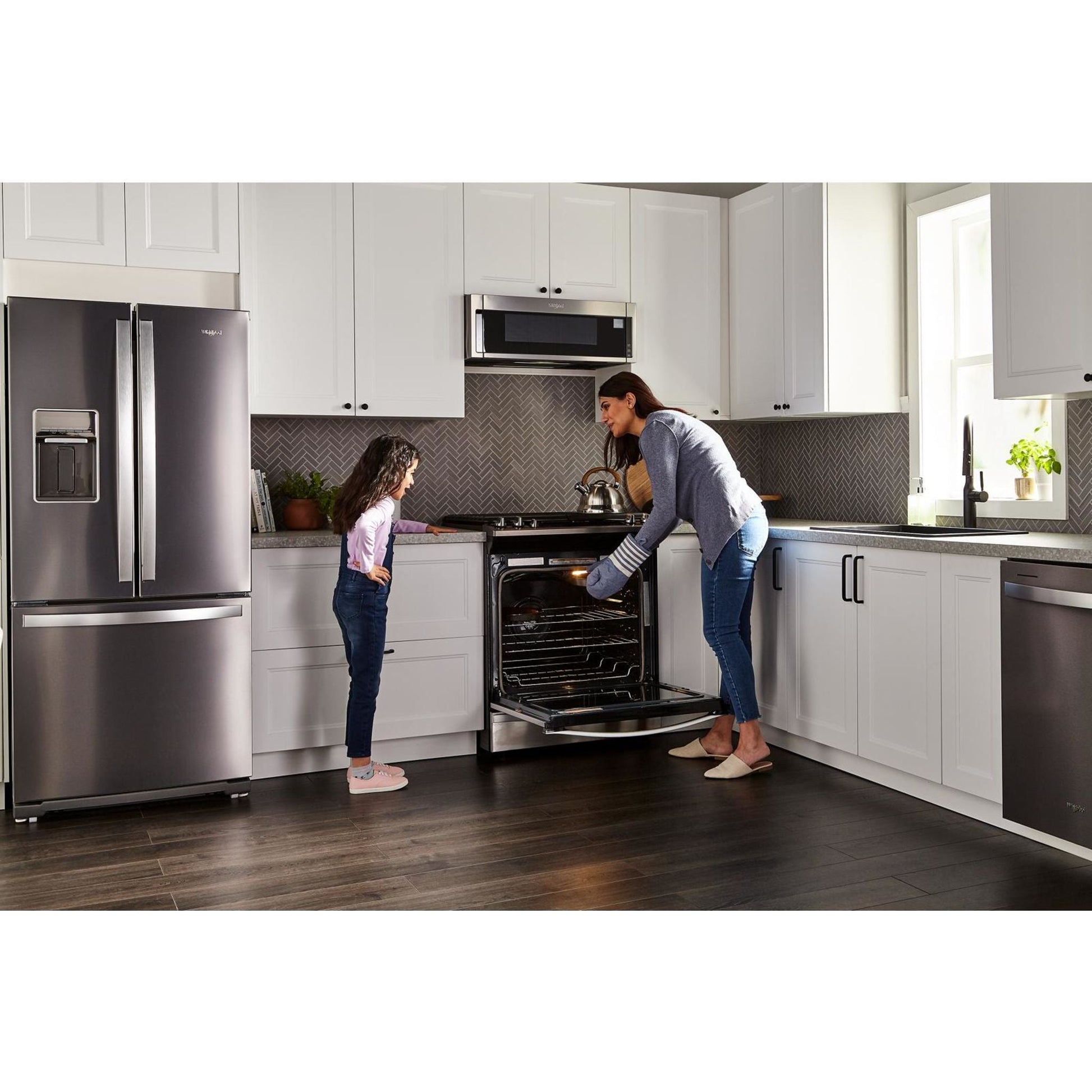 Whirlpool French Door Fridge (WRF560SEHZ) - Stainless Steel
