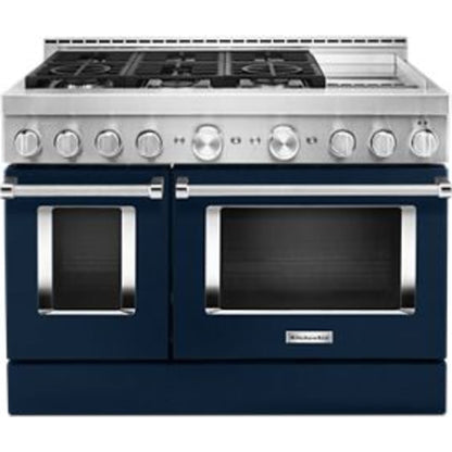KitchenAid Gas Range (KFGC558JIB) - Ink Blue