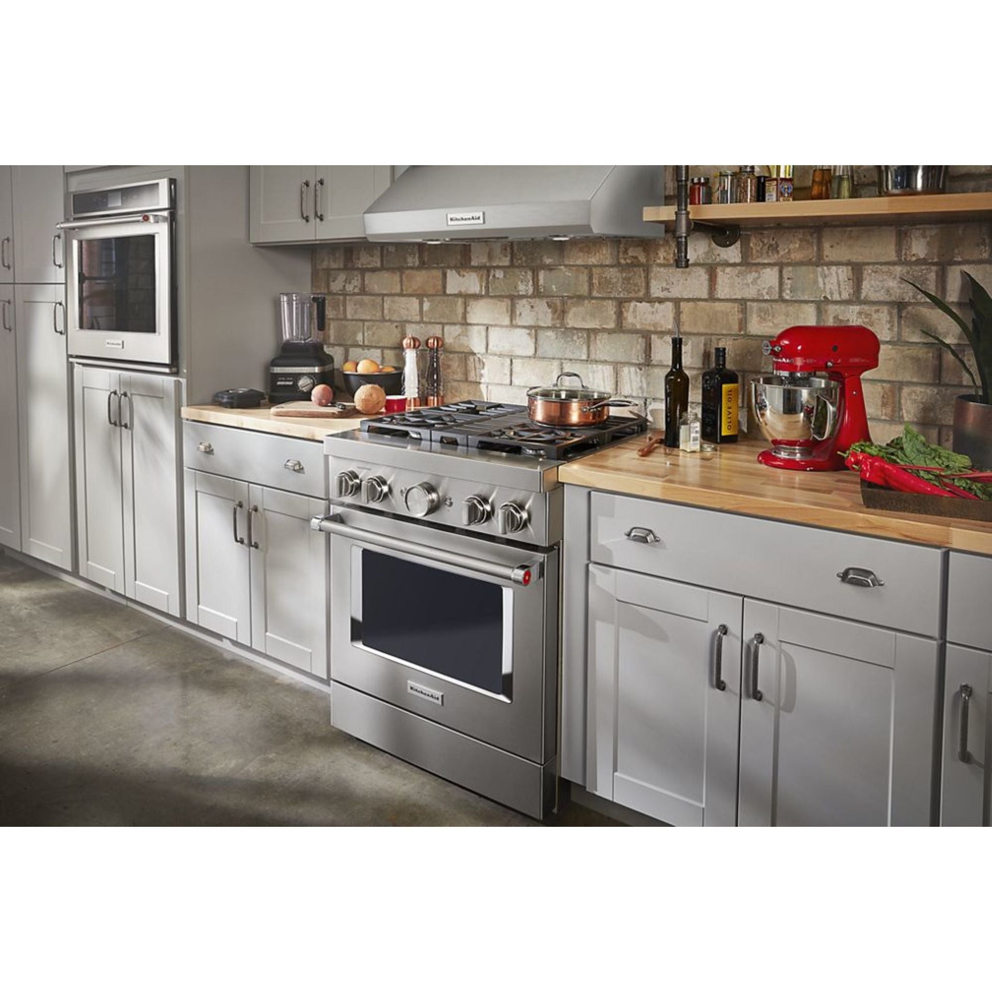 KitchenAid Dual Fuel Range (KFDC500JIB) - Ink Blue