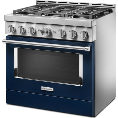 KitchenAid Gas Range (KFGC506JIB) - Ink Blue