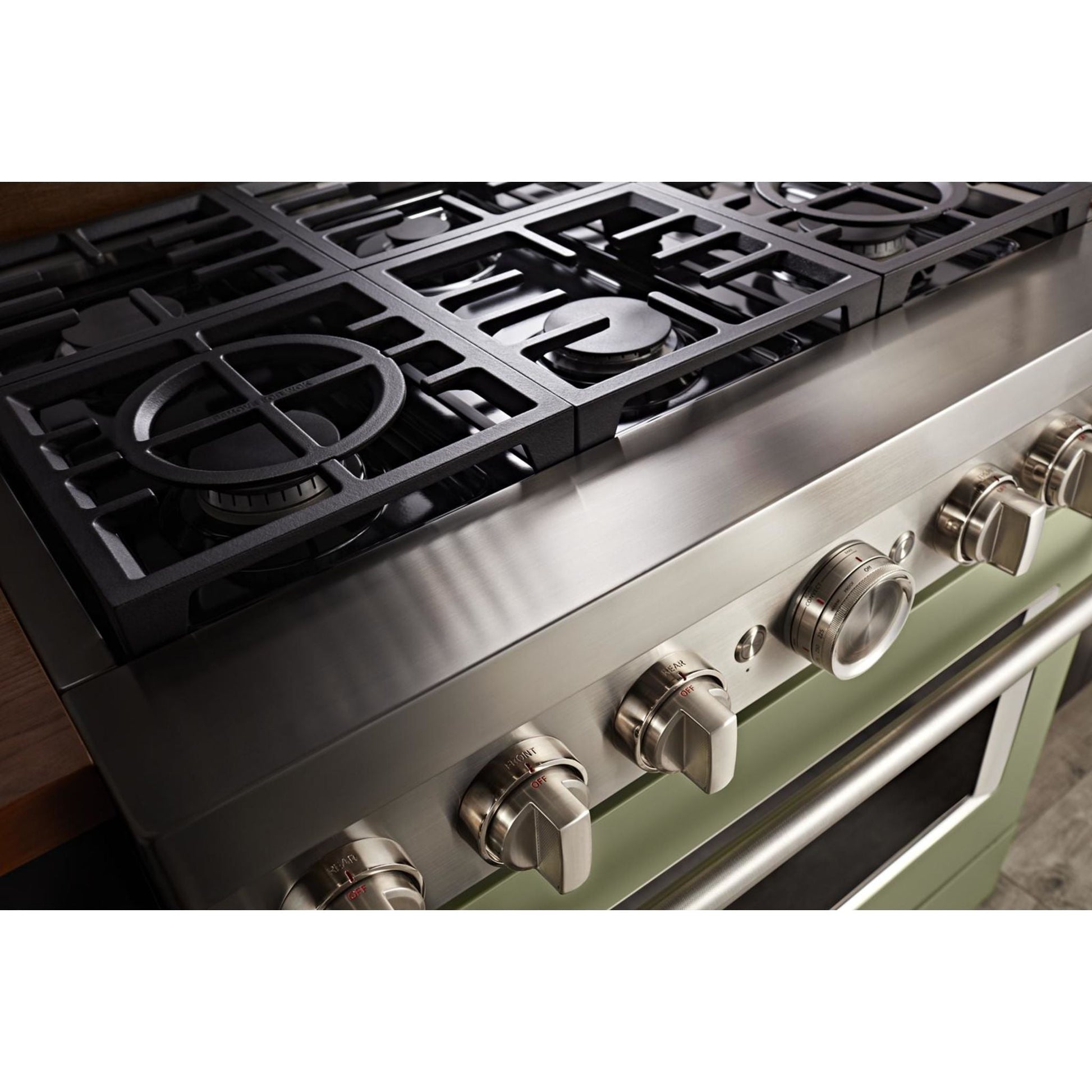 KitchenAid Dual Fuel Range (KFDC506JAV) - Avocado Cream