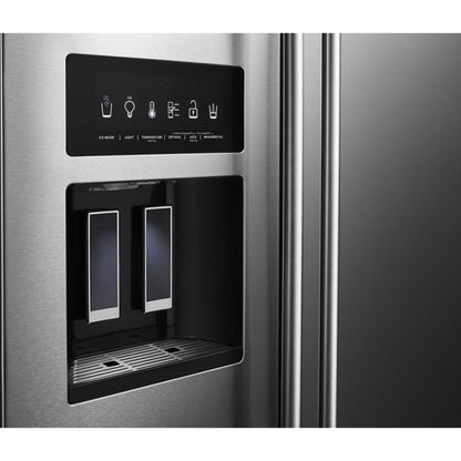 KitchenAid Side x Side Fridge (KRSF705HBS) - Black Stainless