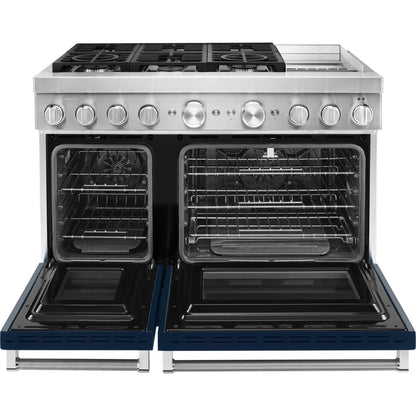 KitchenAid Dual Fuel Range (KFDC558JIB) - Ink Blue