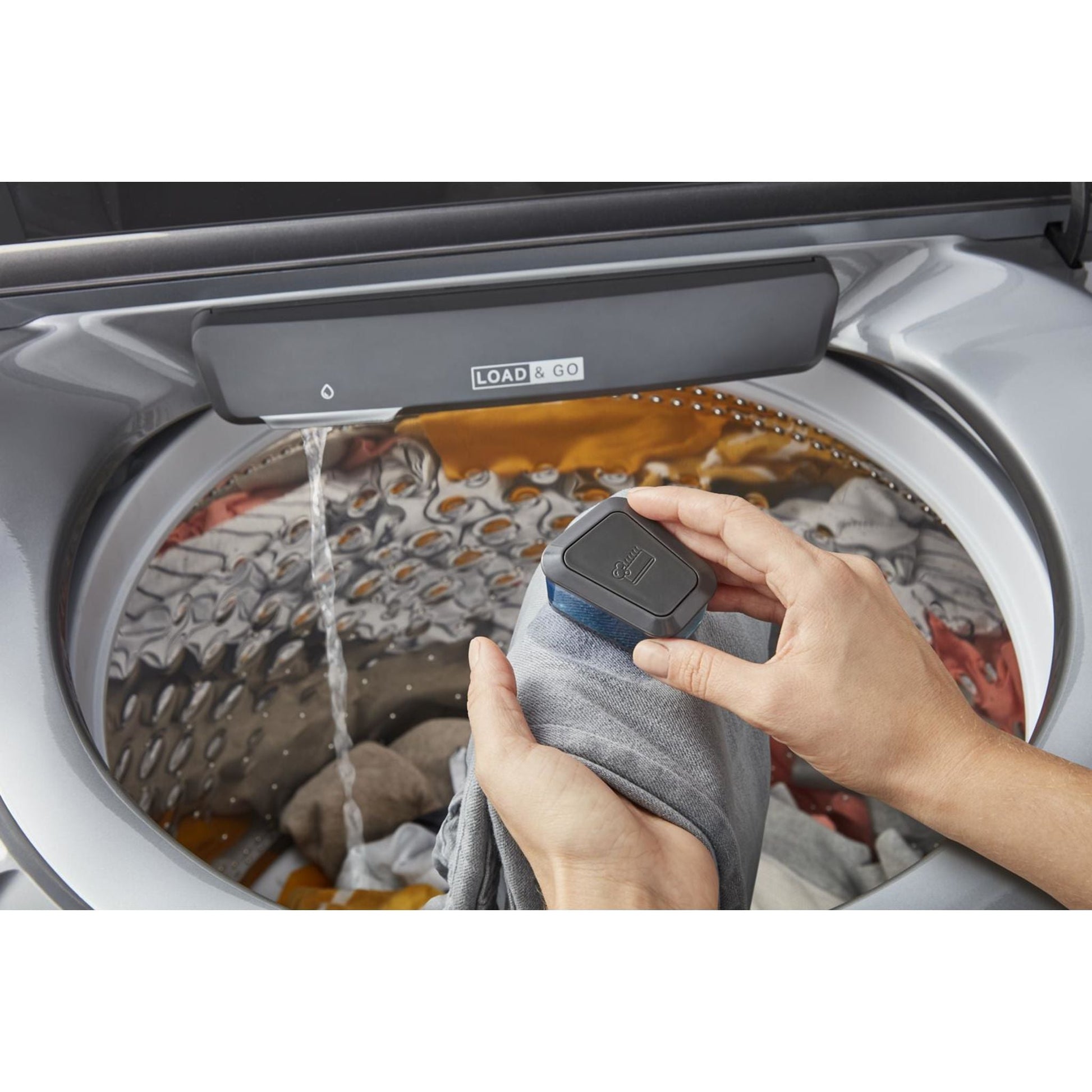 Whirlpool Top Load Washer (WTW6120HC) - Chrome Shadow