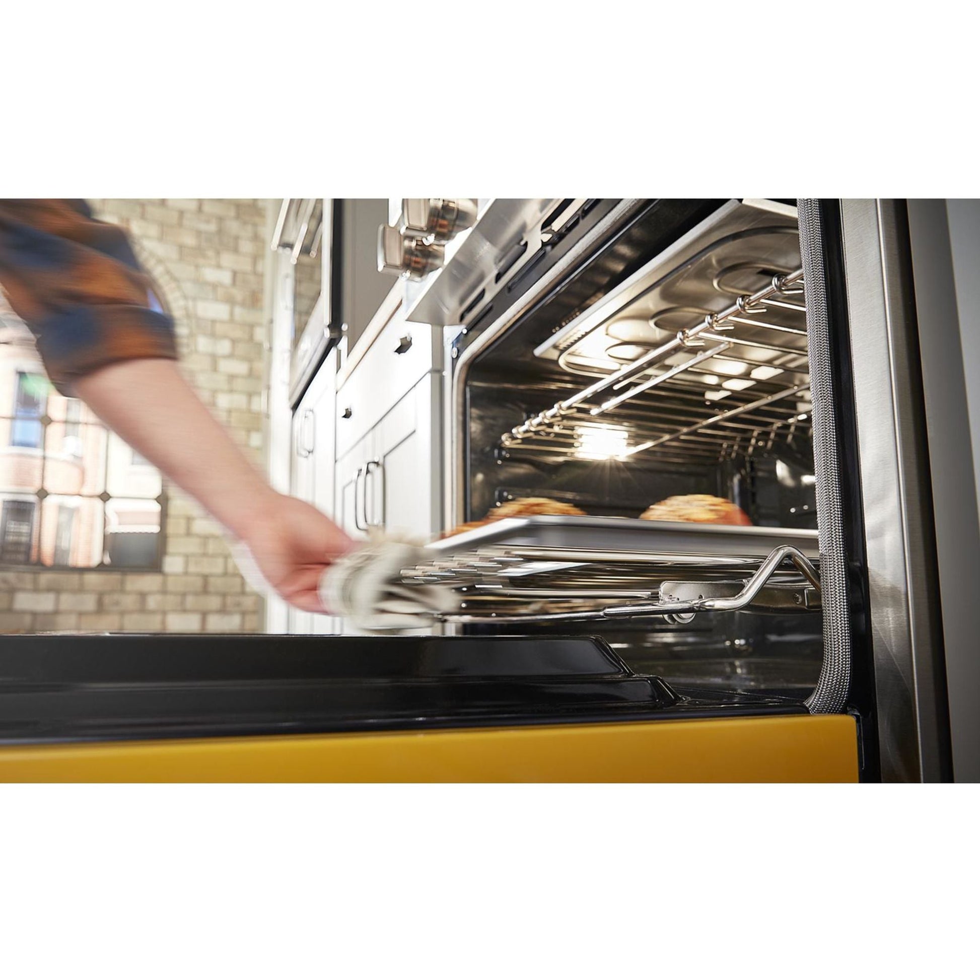 KitchenAid Dual Fuel Range (KFDC500JYP) - Yellow Pepper