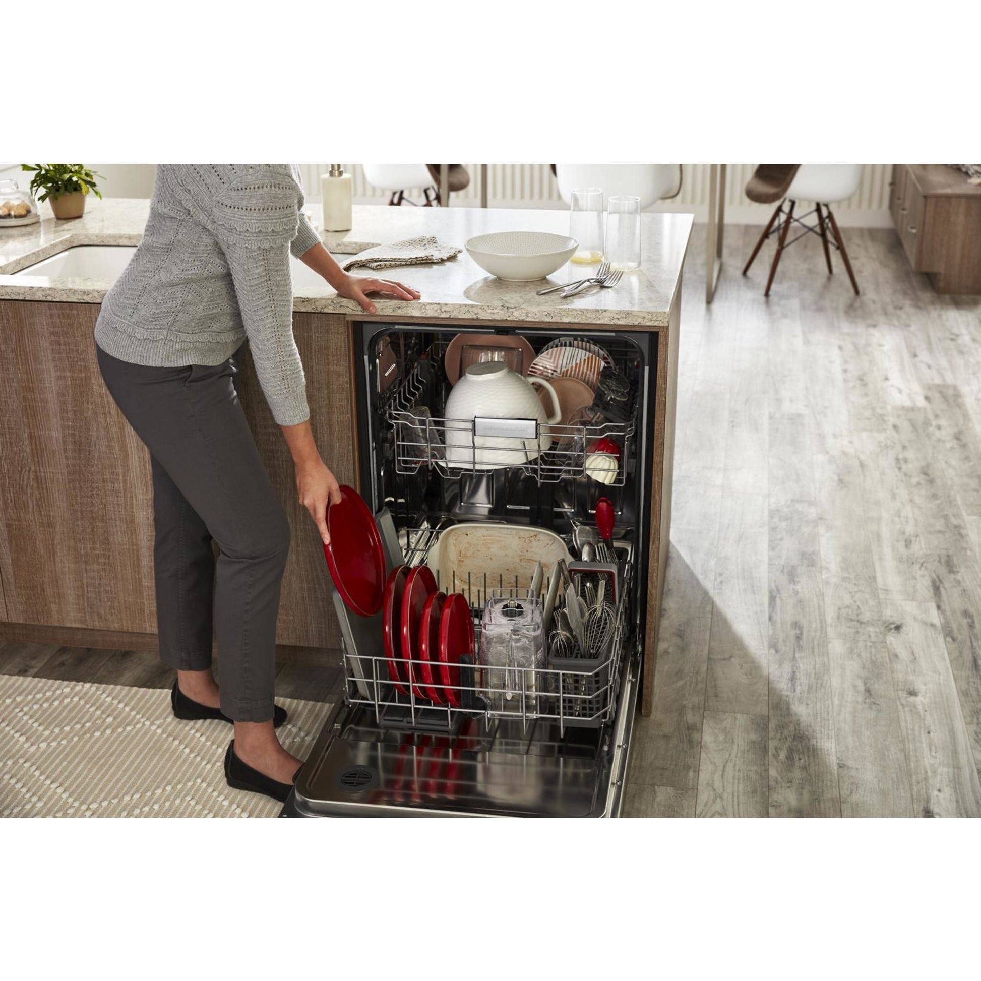 KitchenAid Dishwasher (KDFE104KBL) - Stainless Steel