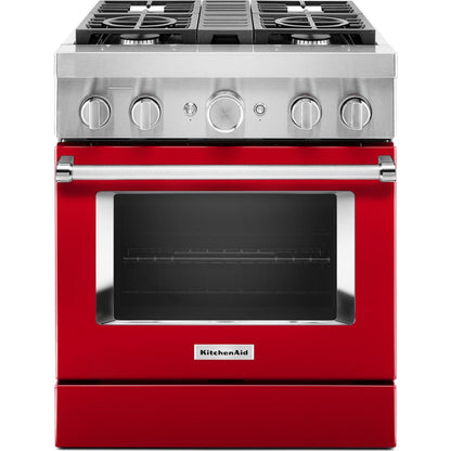 KitchenAid Dual Fuel Range (KFDC500JPA) - Passion Red