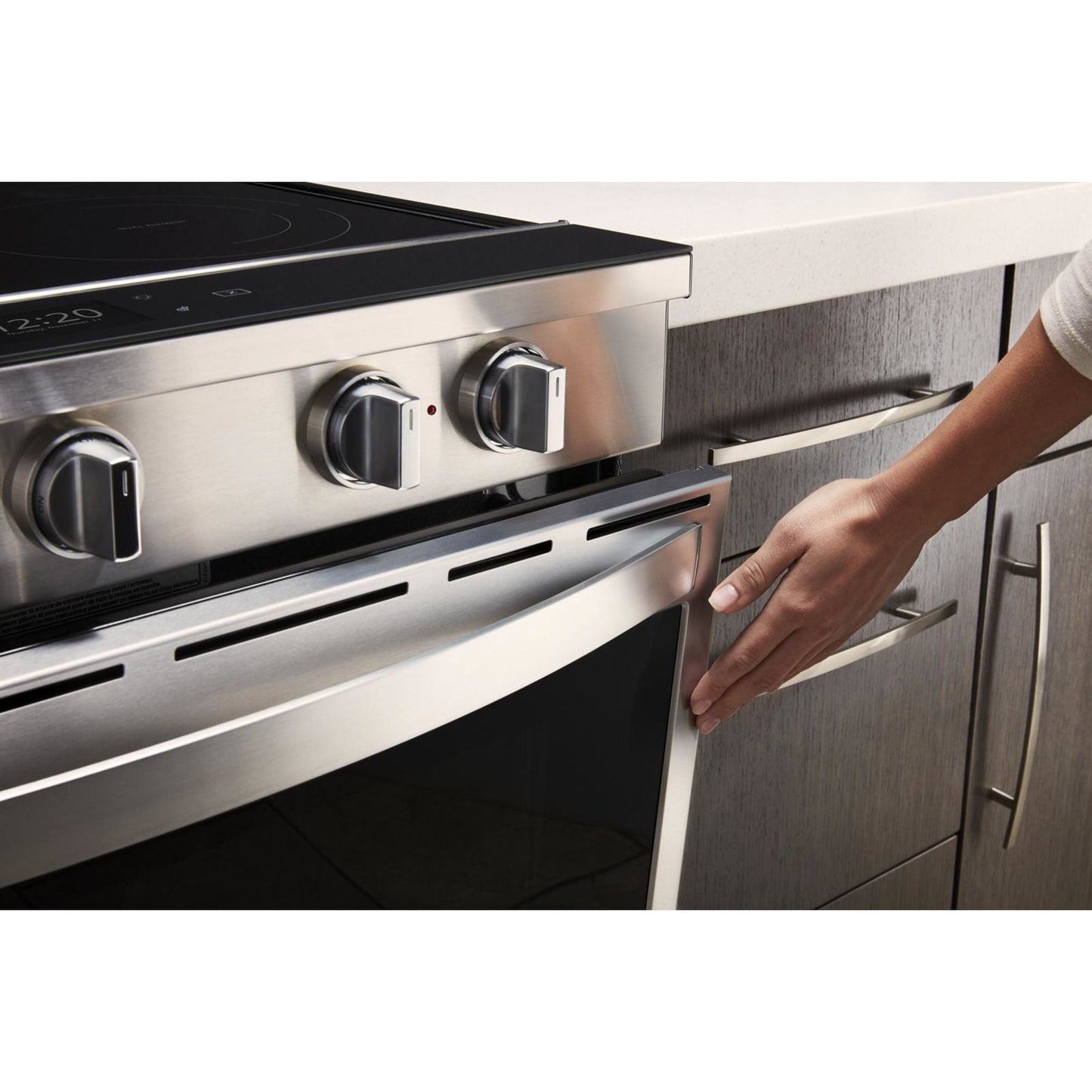Whirlpool Front Control Range (YWEE750H0HZ) - Stainless Steel