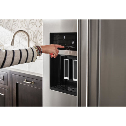 KitchenAid Counter Depth Fridge (KRSC700HPS) - Stainless Steel