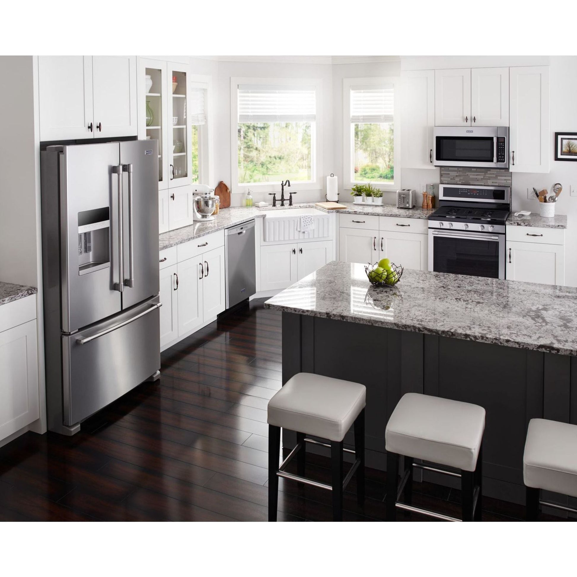 Maytag French Door Fridge (MFI2570FEZ) - Stainless Steel