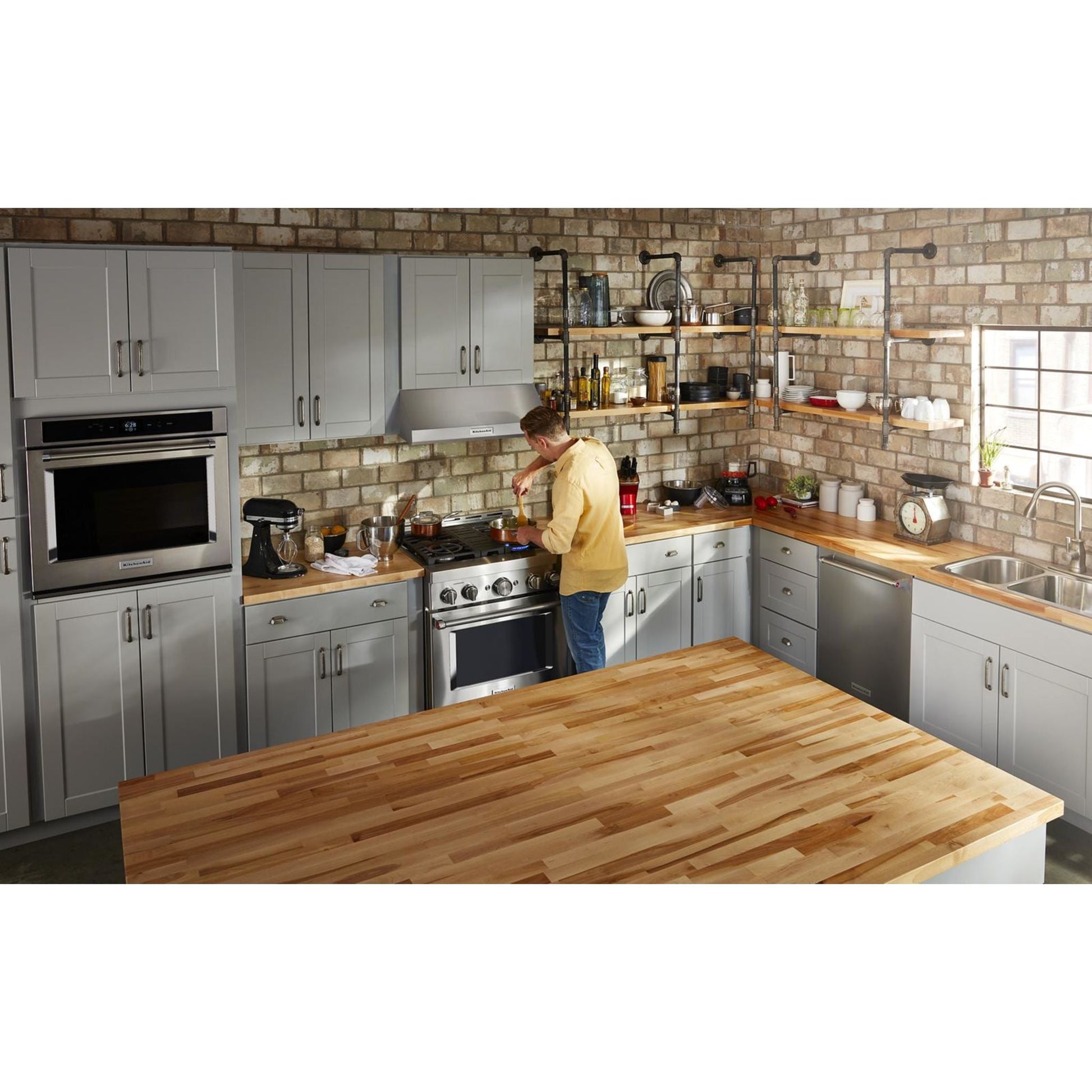 KitchenAid Gas Range (KFGC500JSS) - Stainless Steel