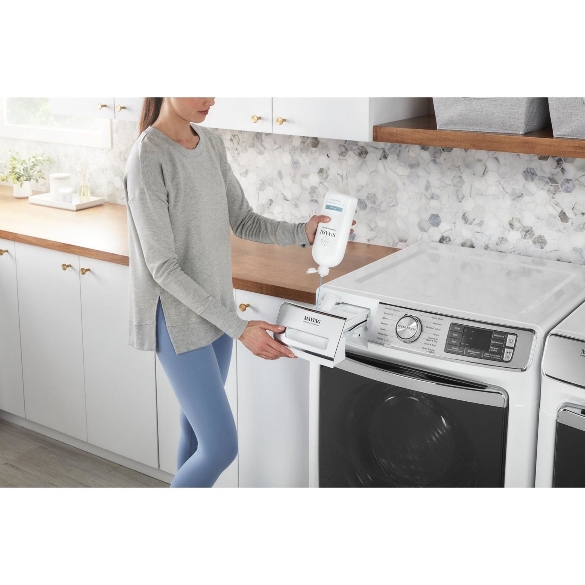 Maytag Front Load Washer (MHW8630HW) - White