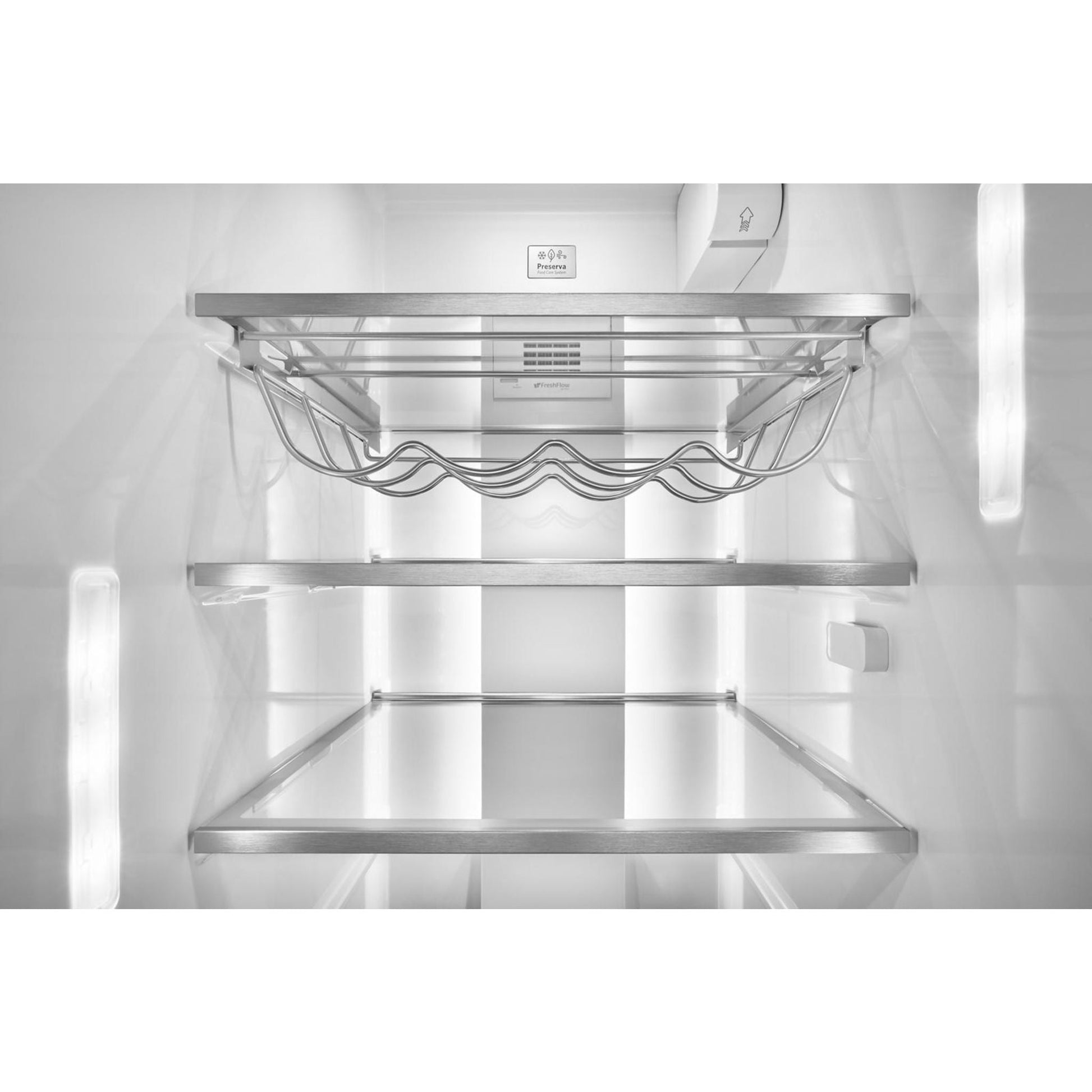 KitchenAid Side x Side Fridge (KRSF705HBS) - Black Stainless