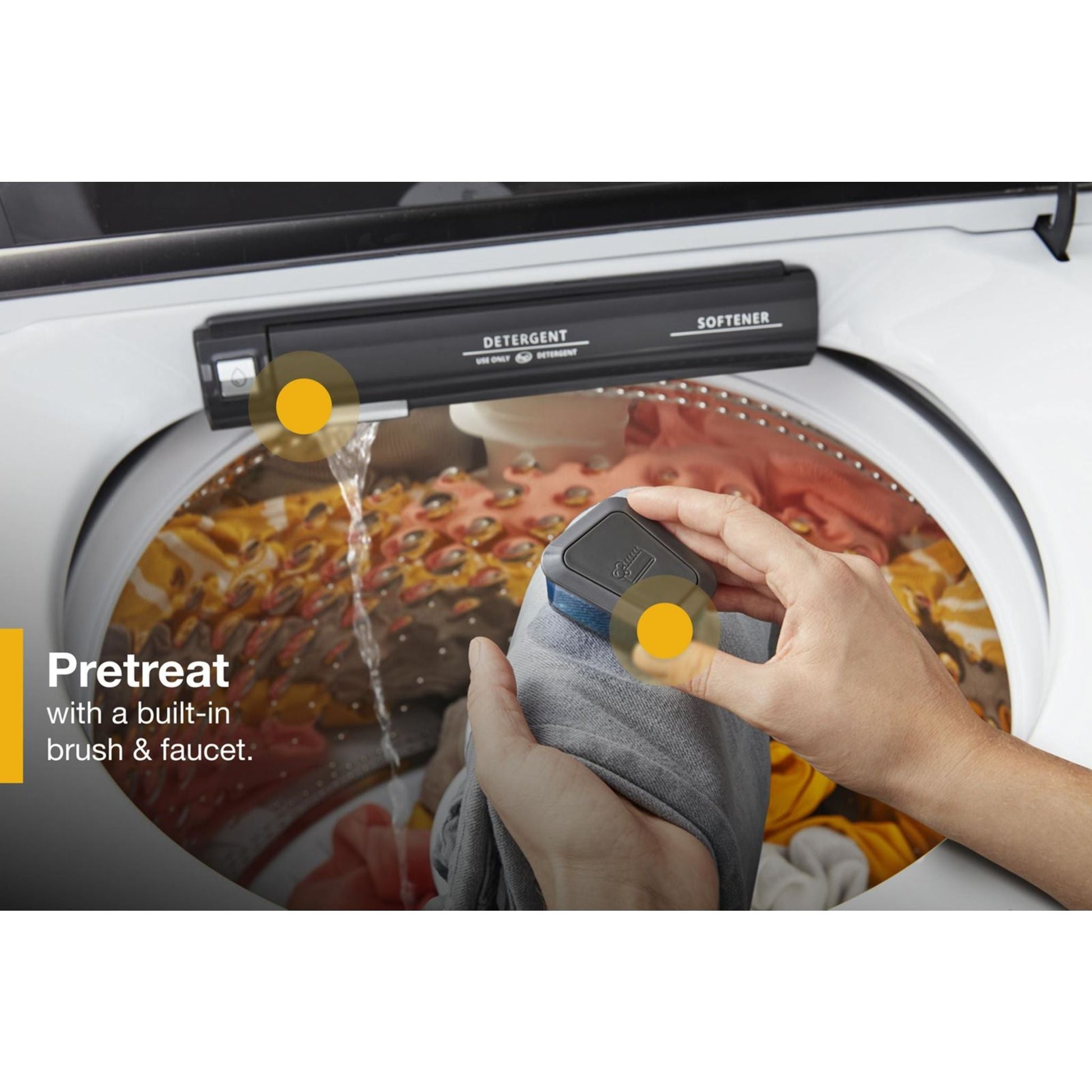 Whirlpool Top Load Washer (WTW5105HW) - White