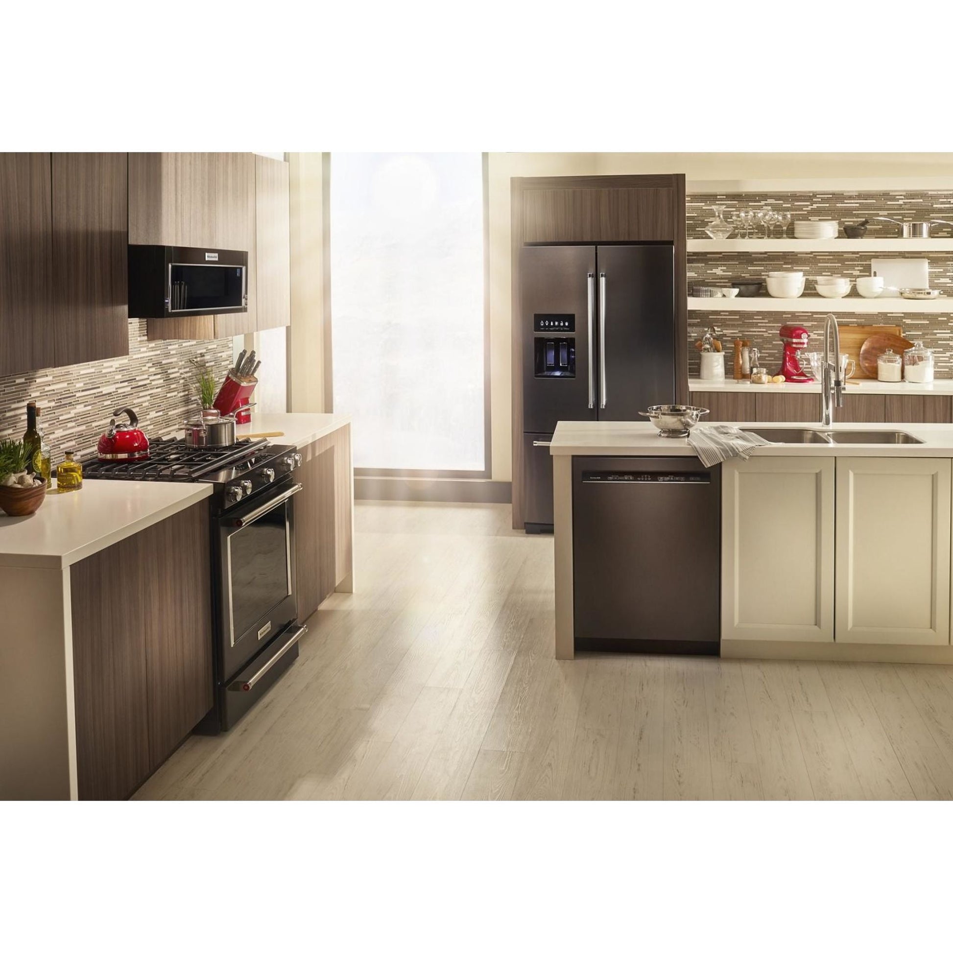 KitchenAid Gas Range (KSGG700EBS) - Black Stainless Steel
